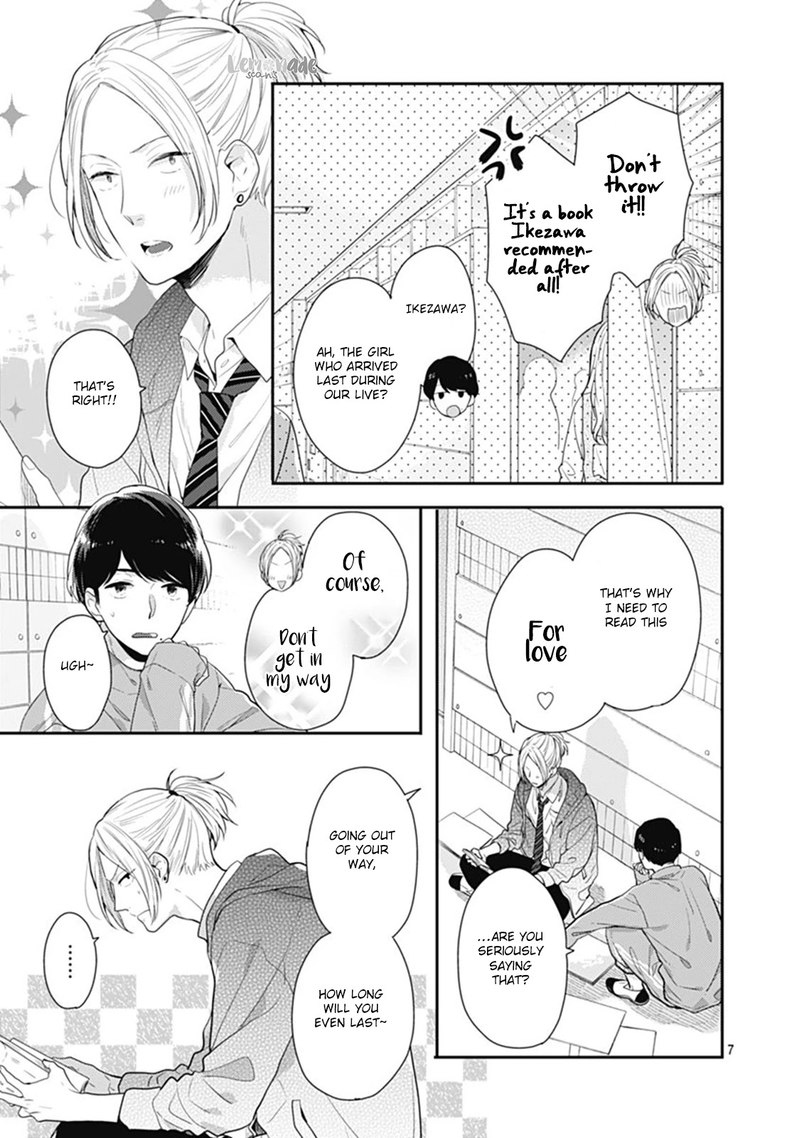 Koi wo Shiranai Bokutachi wa Chapter 11 page 8 - Chapter 11
