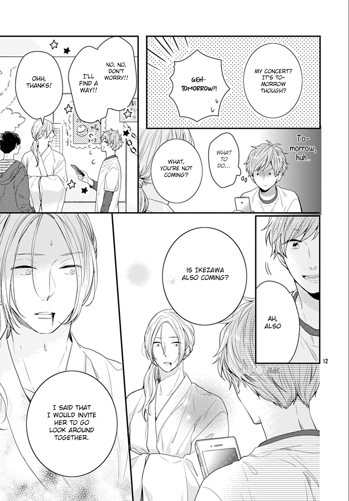 Koi wo Shiranai Bokutachi wa Chapter 12 page 13 - Chapter 12