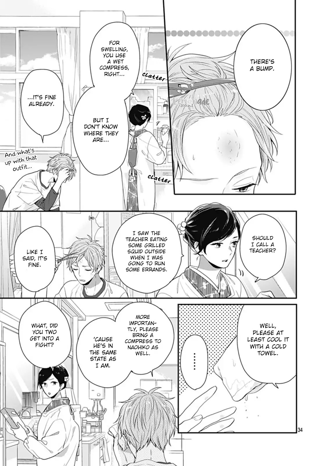 Koi wo Shiranai Bokutachi wa Chapter 13 page 35 - Chapter 13
