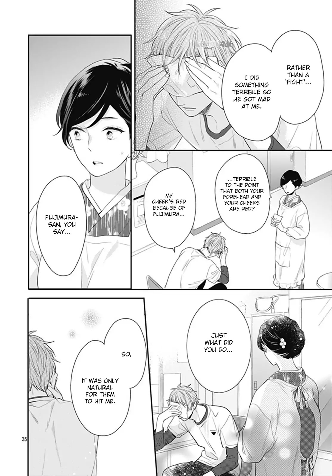Koi wo Shiranai Bokutachi wa Chapter 13 page 36 - Chapter 13