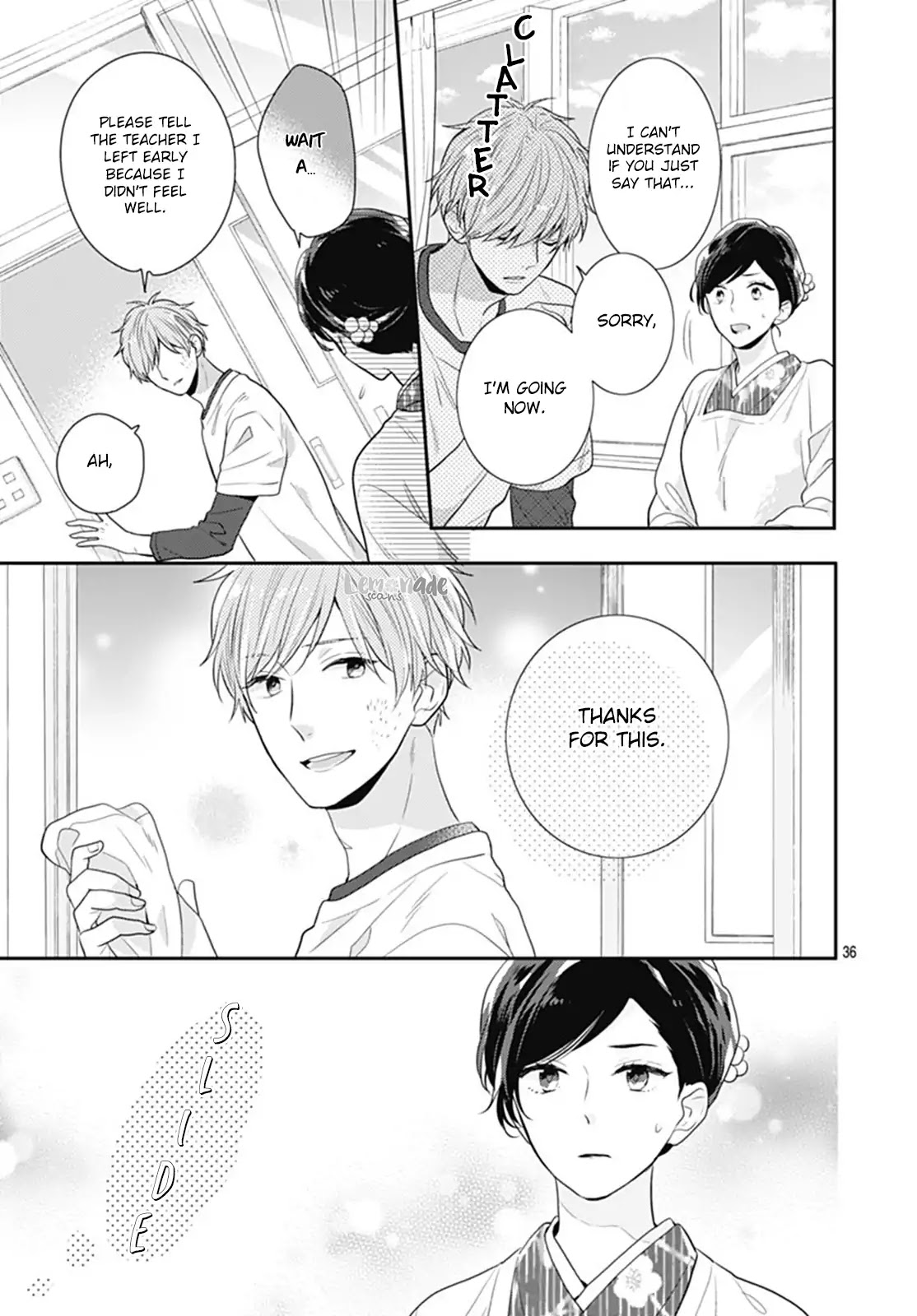 Koi wo Shiranai Bokutachi wa Chapter 13 page 37 - Chapter 13