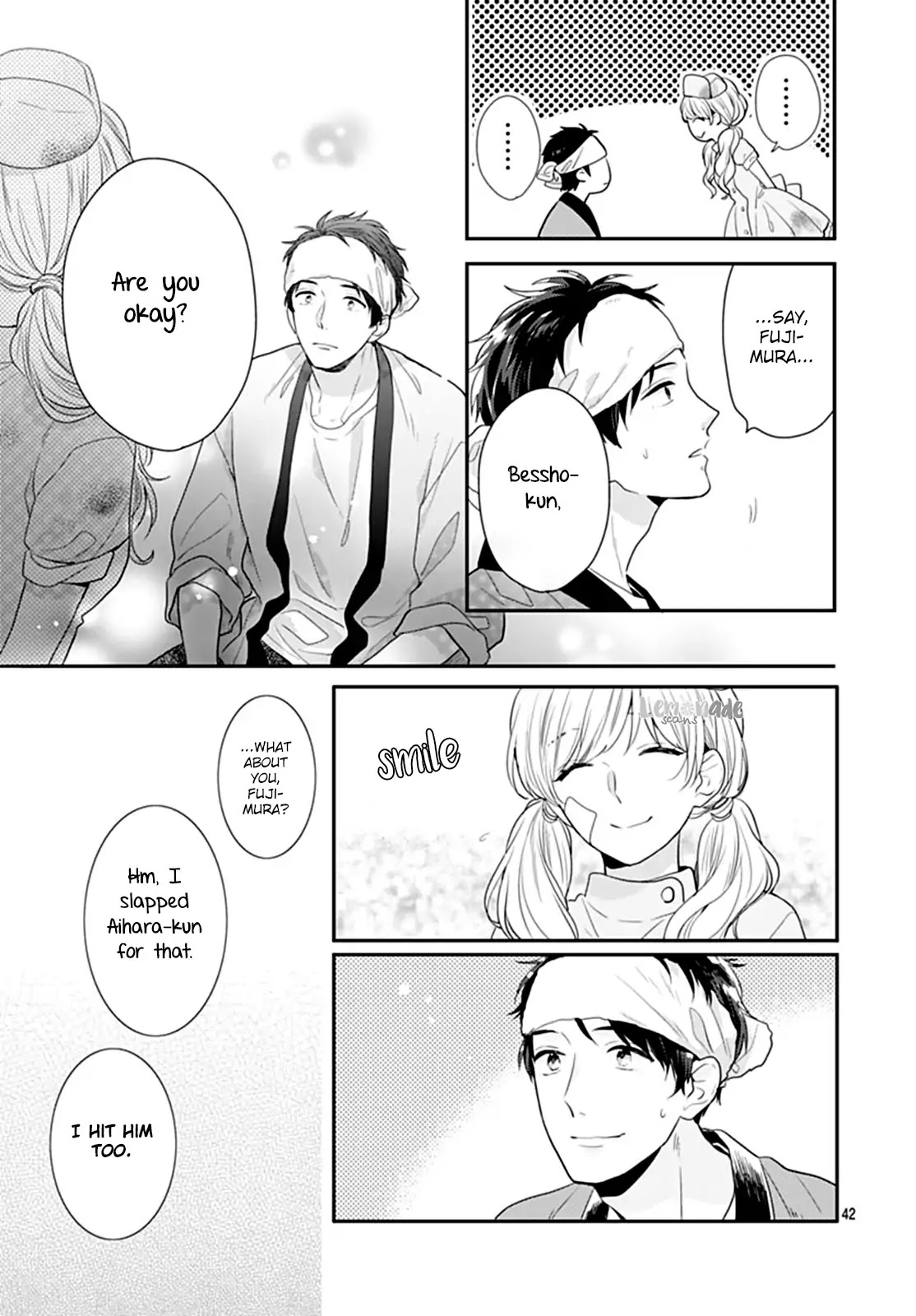 Koi wo Shiranai Bokutachi wa Chapter 13 page 43 - Chapter 13
