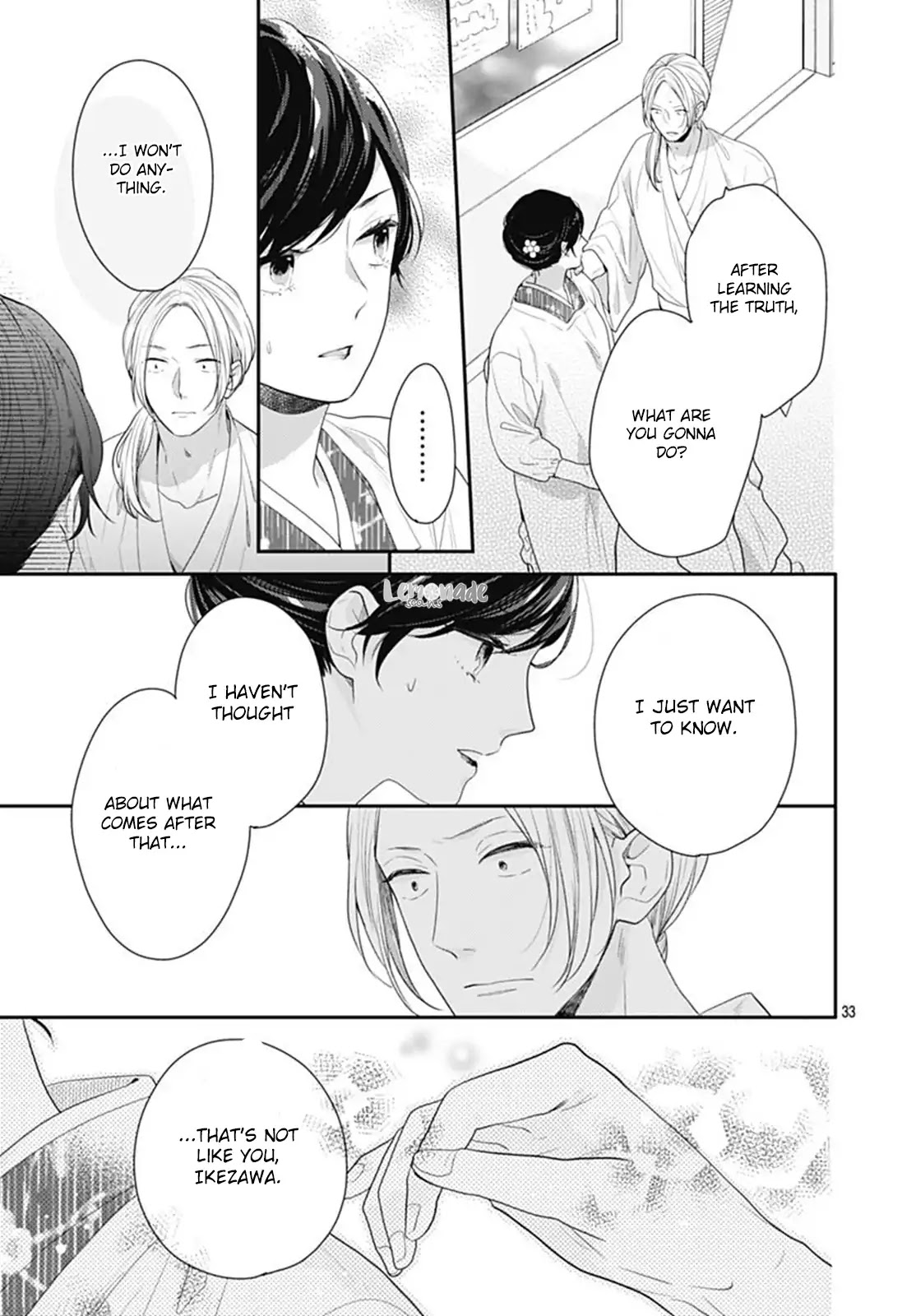 Koi wo Shiranai Bokutachi wa Chapter 14 page 35 - Chapter 14