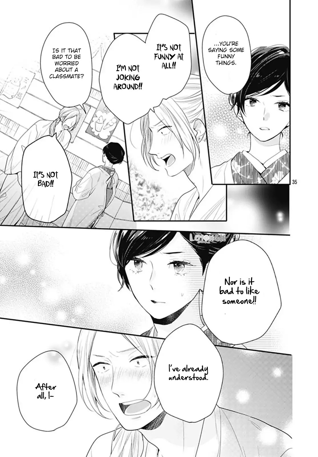 Koi wo Shiranai Bokutachi wa Chapter 14 page 37 - Chapter 14