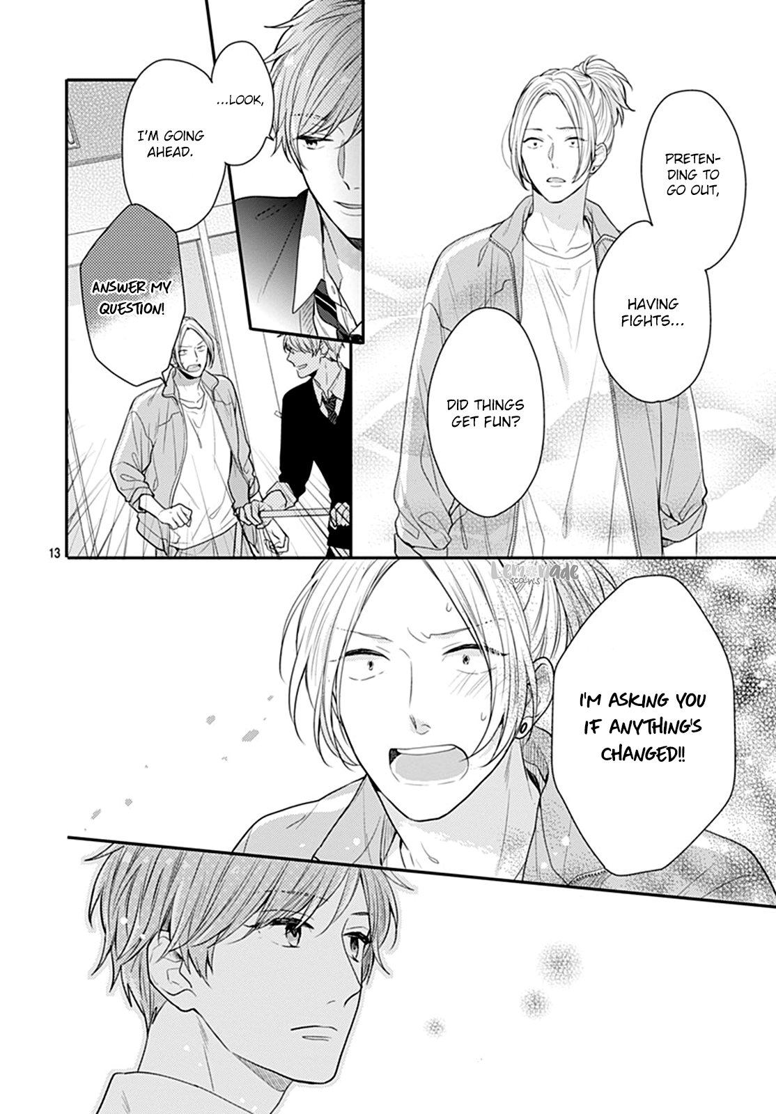 Koi wo Shiranai Bokutachi wa Chapter 16 page 14 - Chapter 16