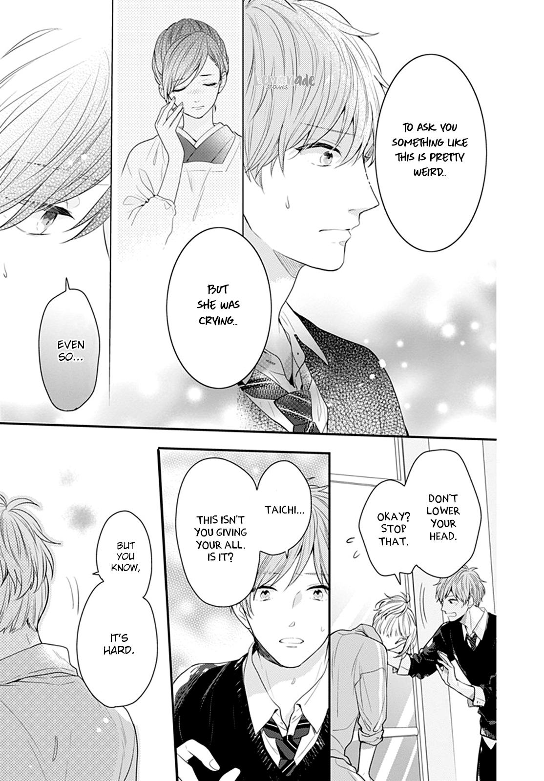 Koi wo Shiranai Bokutachi wa Chapter 16 page 21 - Chapter 16