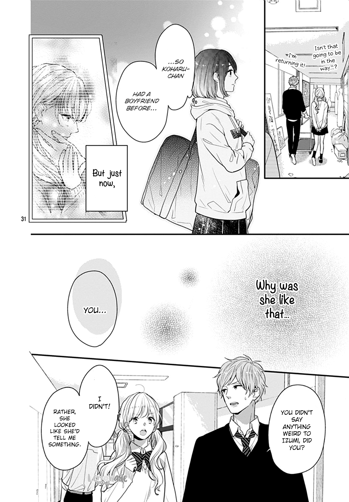 Koi wo Shiranai Bokutachi wa Chapter 16 page 32 - Chapter 16