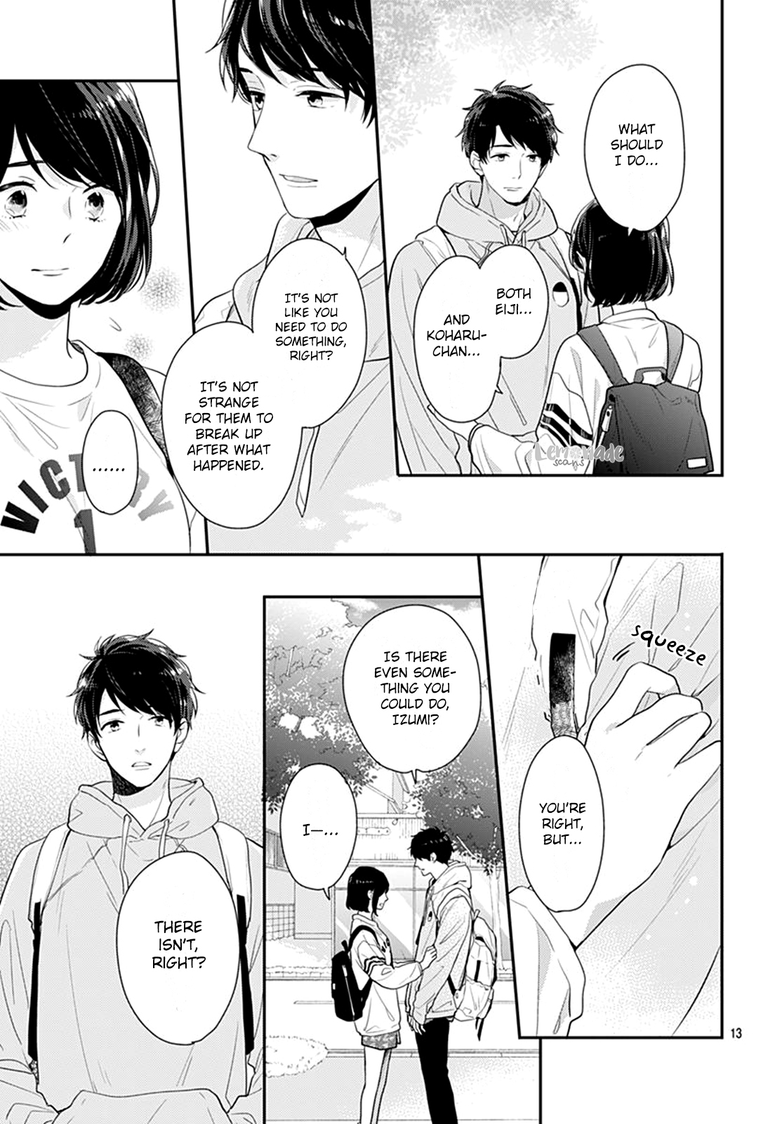 Koi wo Shiranai Bokutachi wa Chapter 17 page 14 - Chapter 17