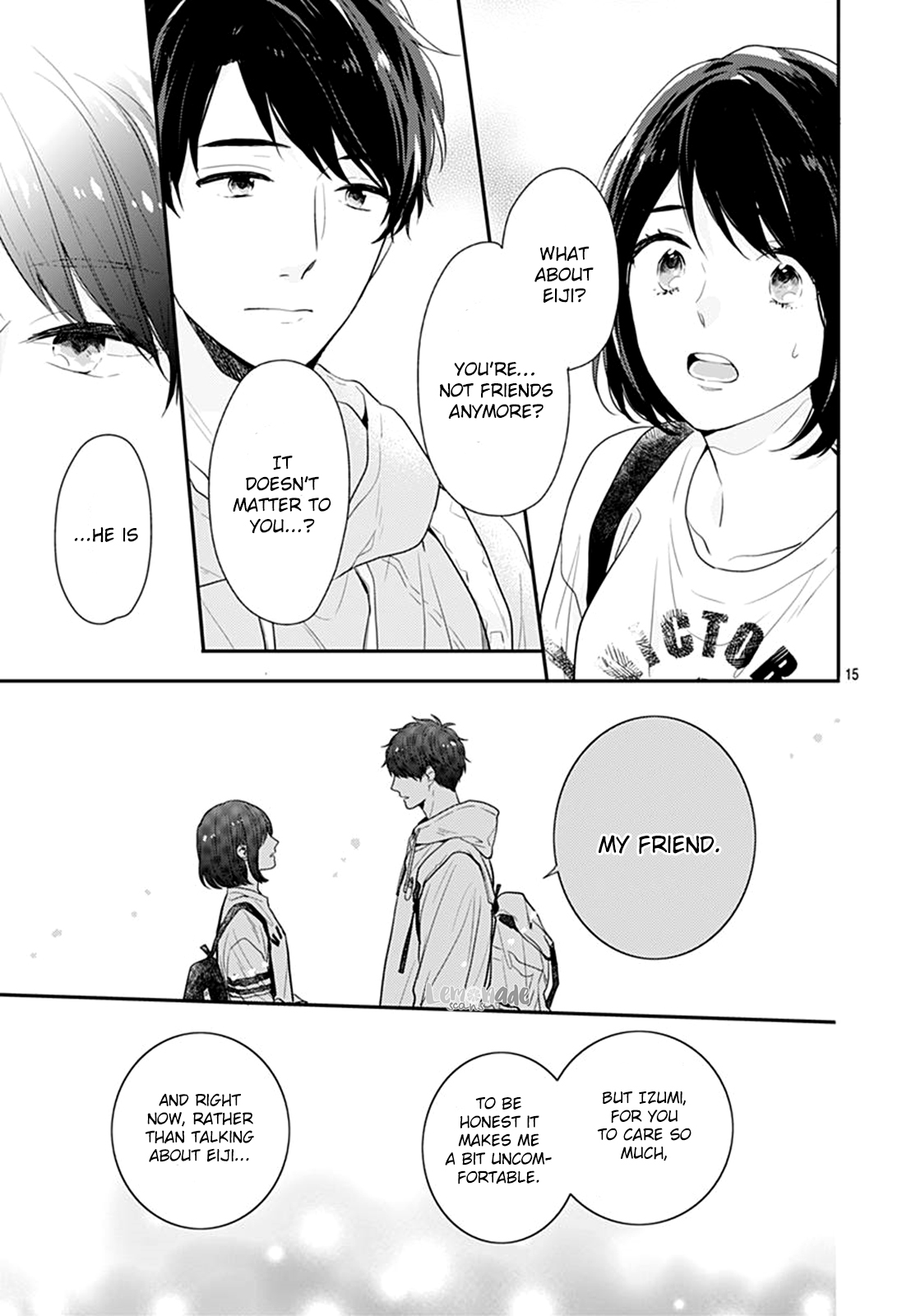 Koi wo Shiranai Bokutachi wa Chapter 17 page 16 - Chapter 17