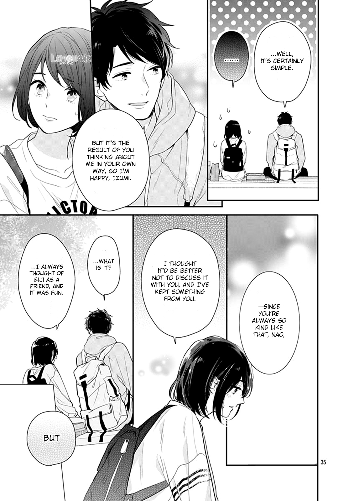 Koi wo Shiranai Bokutachi wa Chapter 17 page 36 - Chapter 17