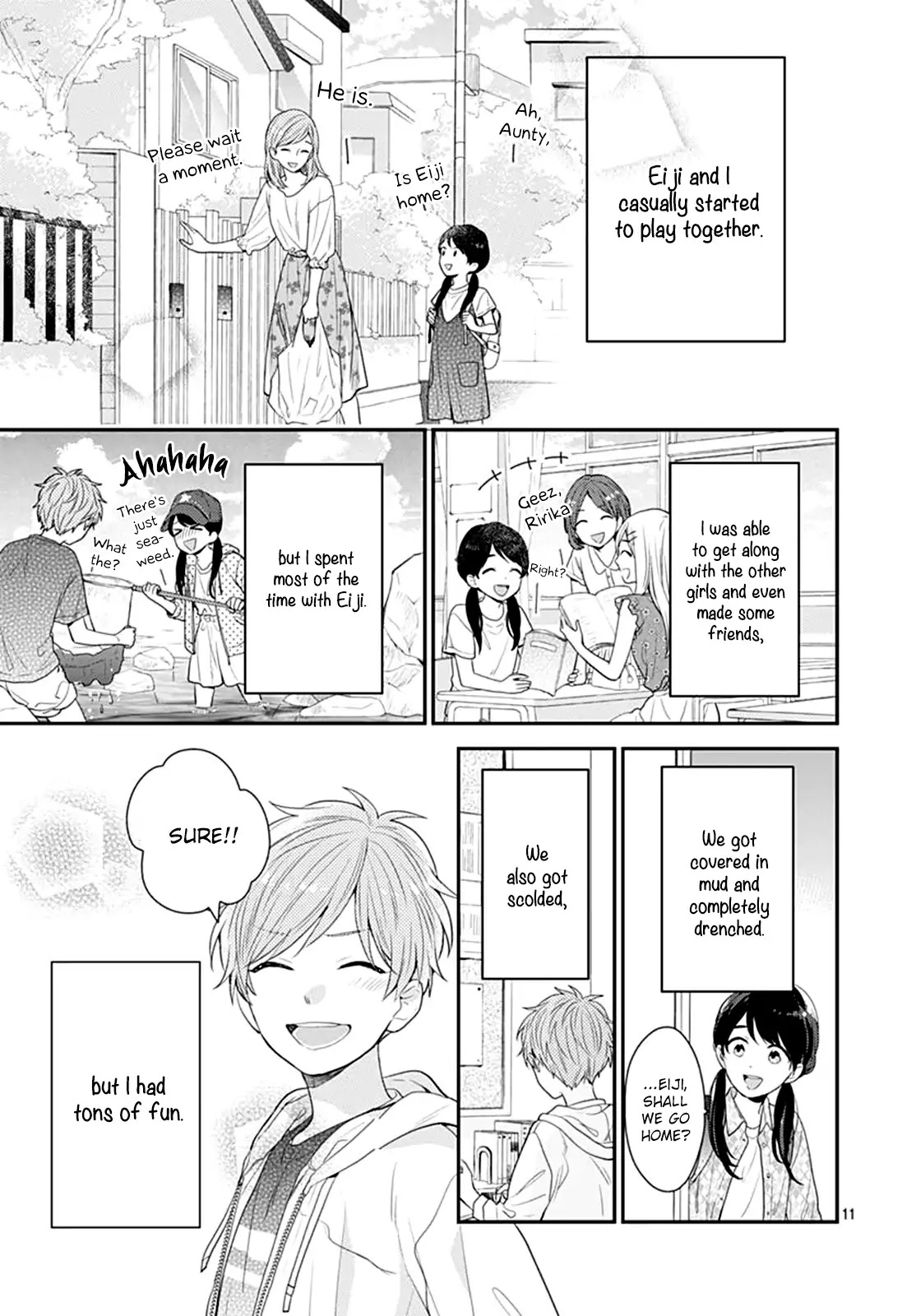 Koi wo Shiranai Bokutachi wa Chapter 18 page 13 - Chapter 18