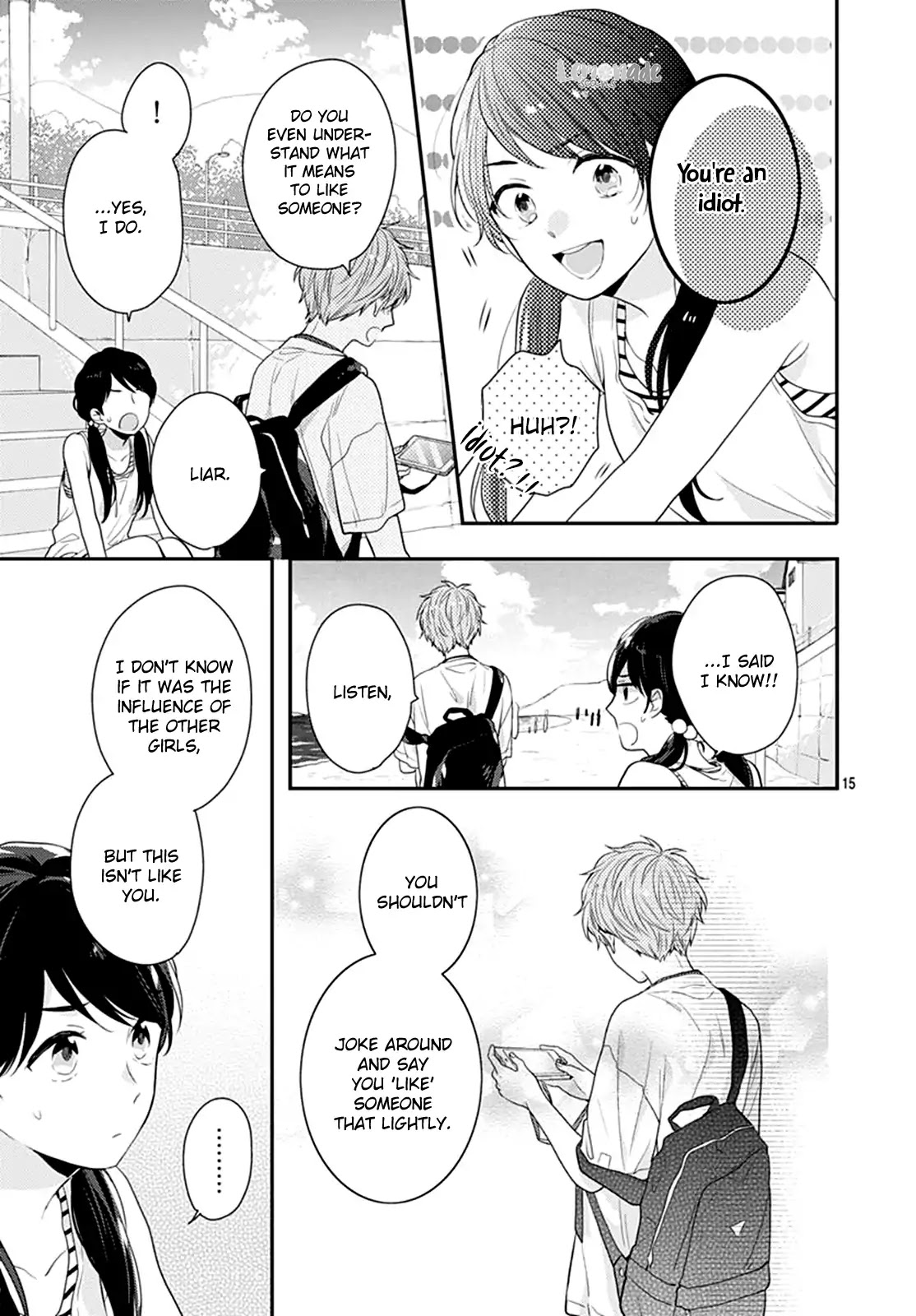 Koi wo Shiranai Bokutachi wa Chapter 18 page 17 - Chapter 18