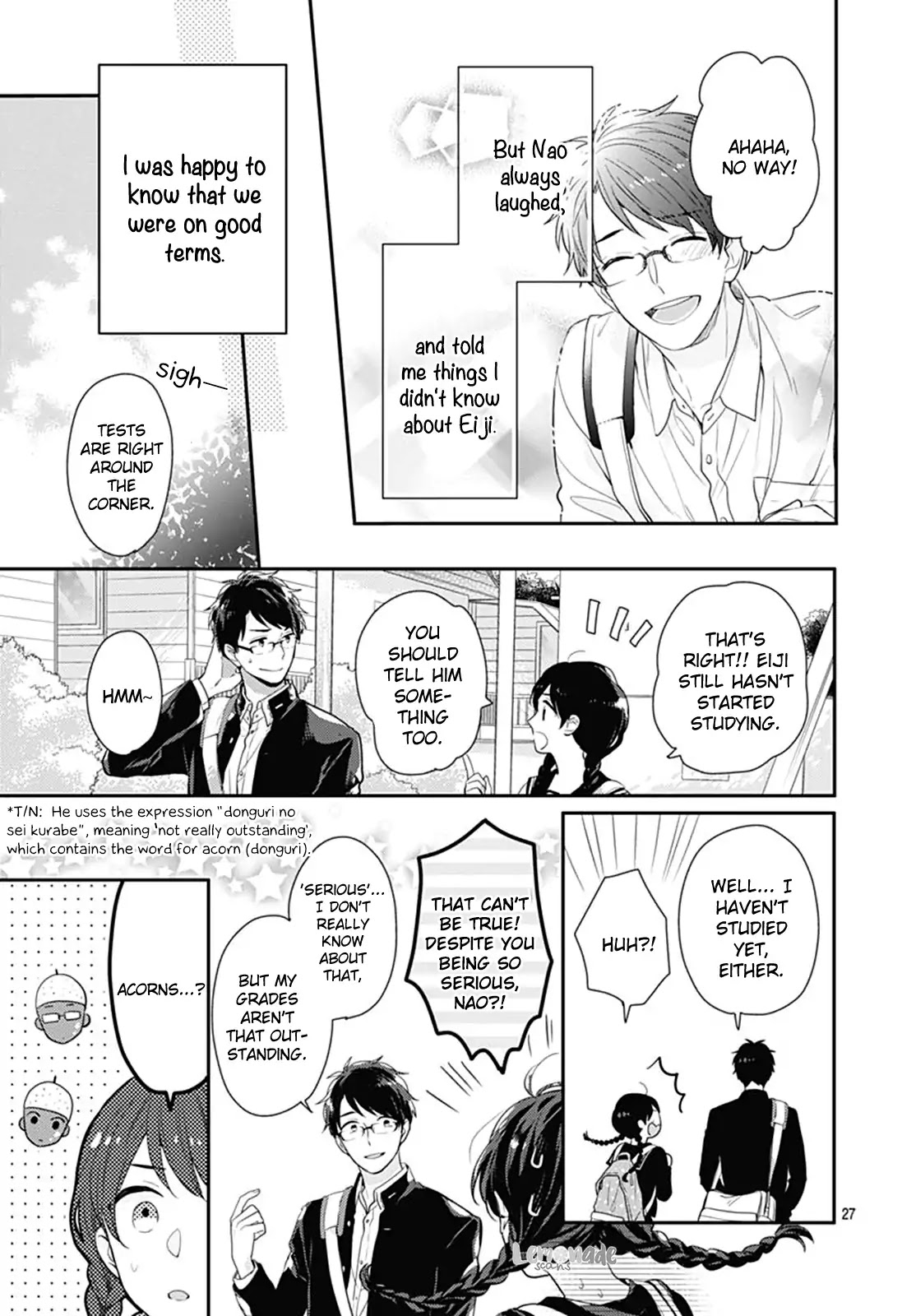 Koi wo Shiranai Bokutachi wa Chapter 18 page 29 - Chapter 18
