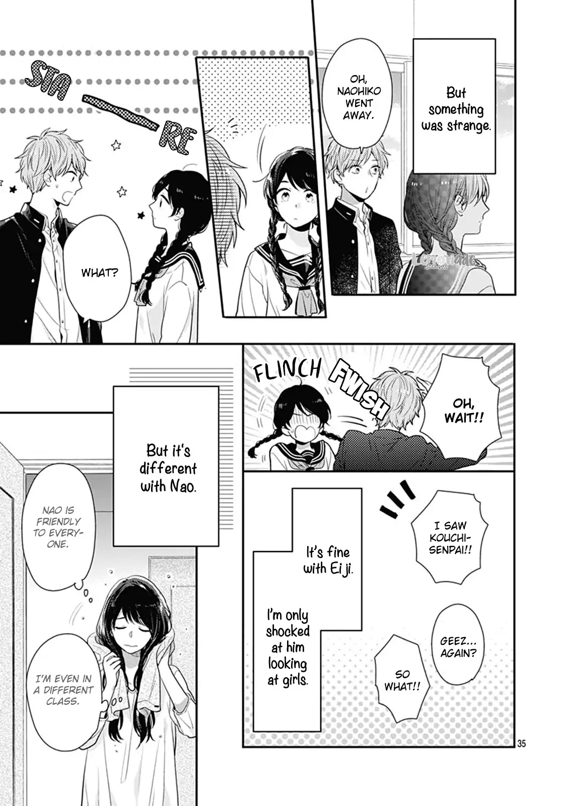 Koi wo Shiranai Bokutachi wa Chapter 18 page 37 - Chapter 18