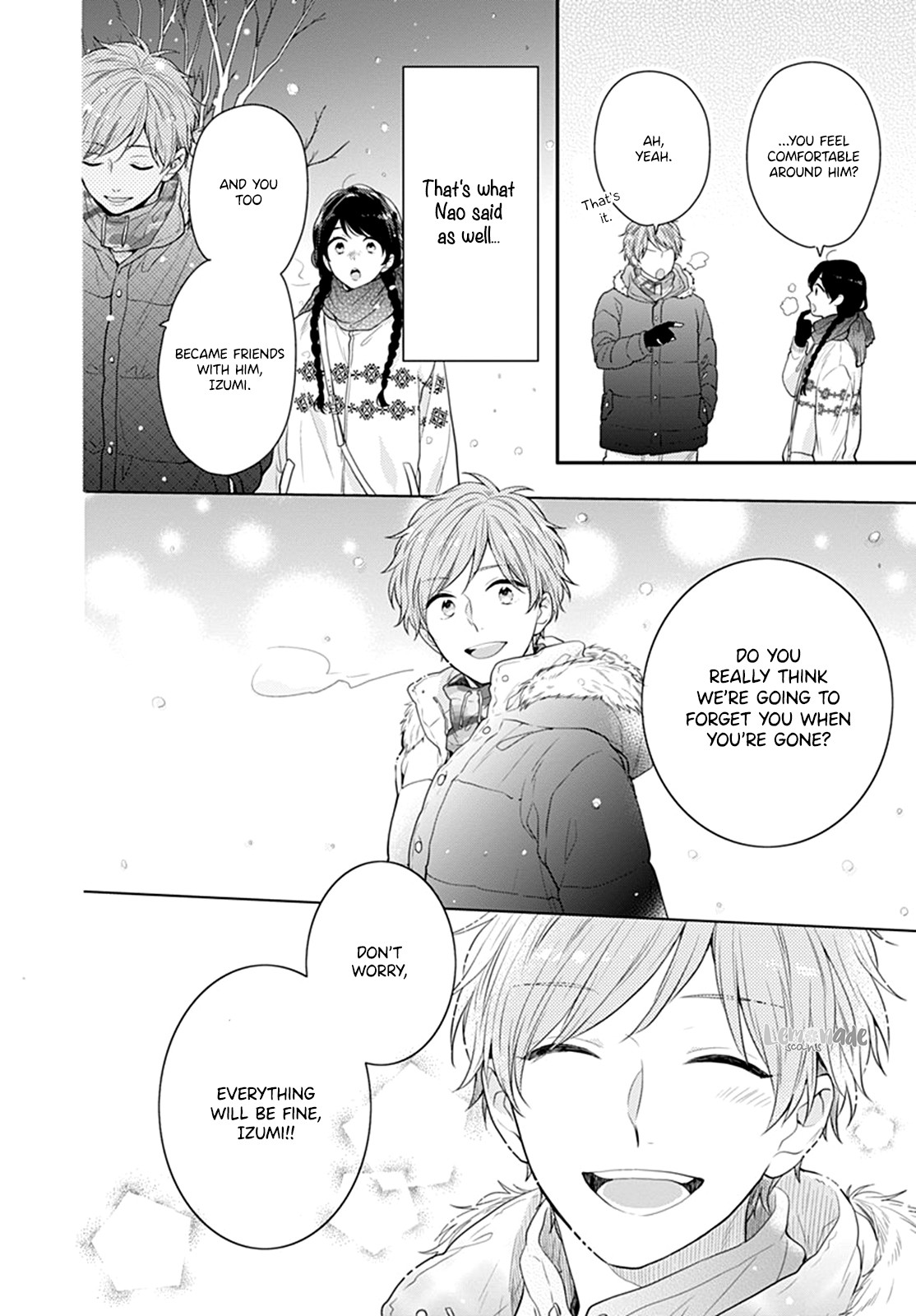 Koi wo Shiranai Bokutachi wa Chapter 19 page 14 - Chapter 19