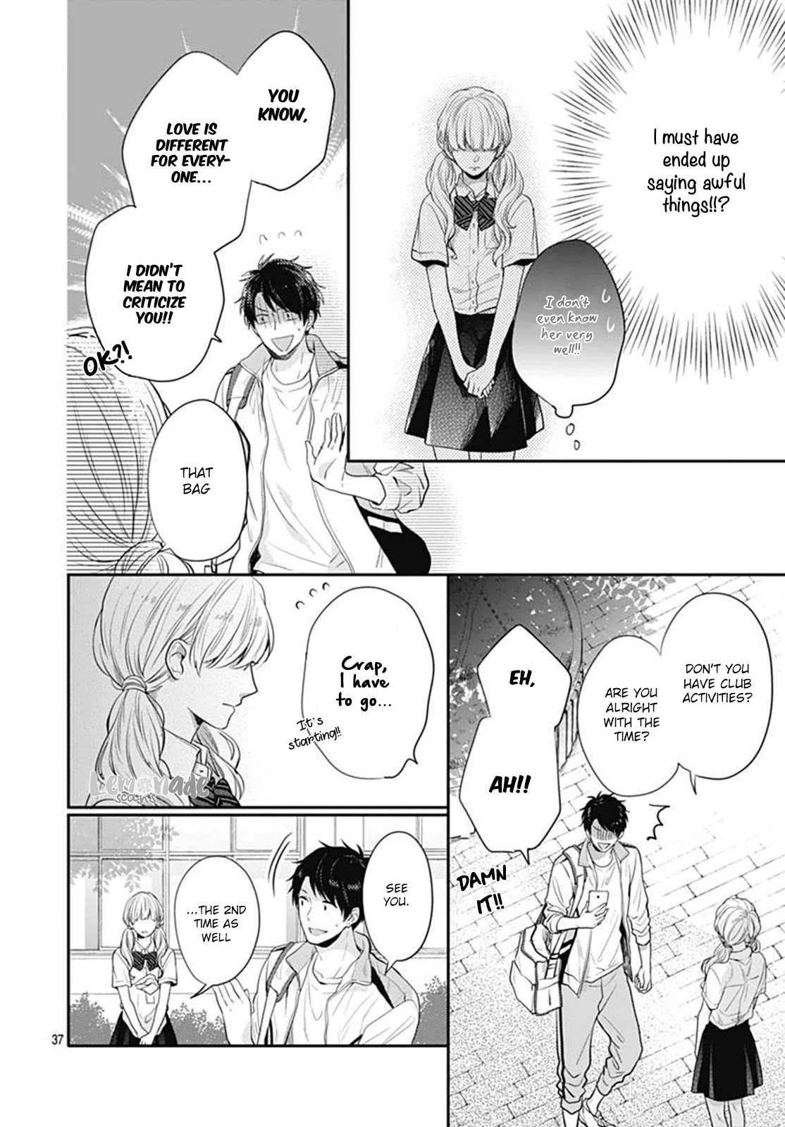 Koi wo Shiranai Bokutachi wa Chapter 2 page 38 - Chapter 2