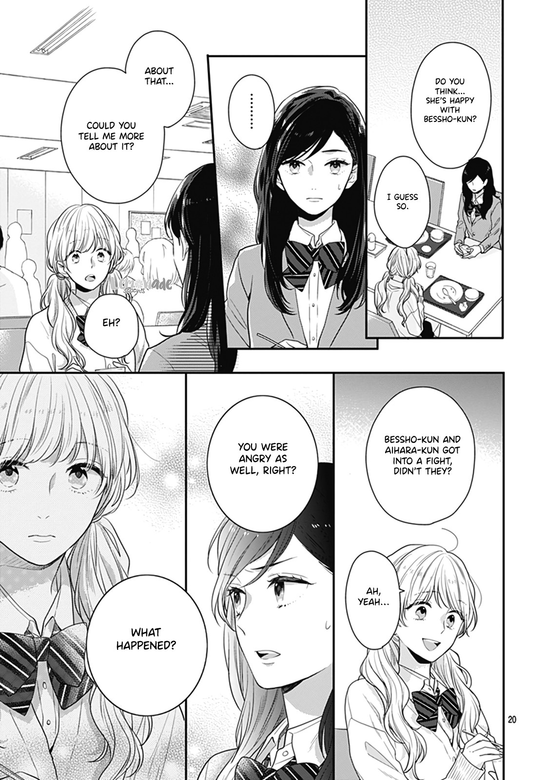 Koi wo Shiranai Bokutachi wa Chapter 20 page 22 - Chapter 20