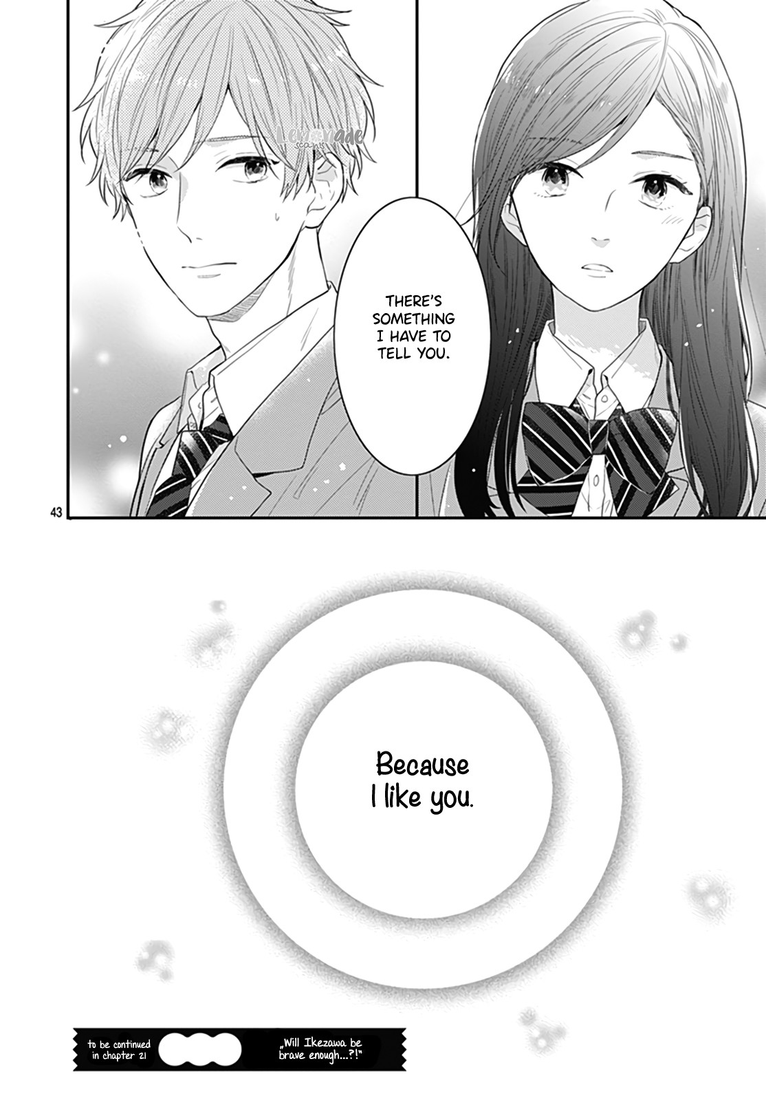 Koi wo Shiranai Bokutachi wa Chapter 20 page 45 - Chapter 20