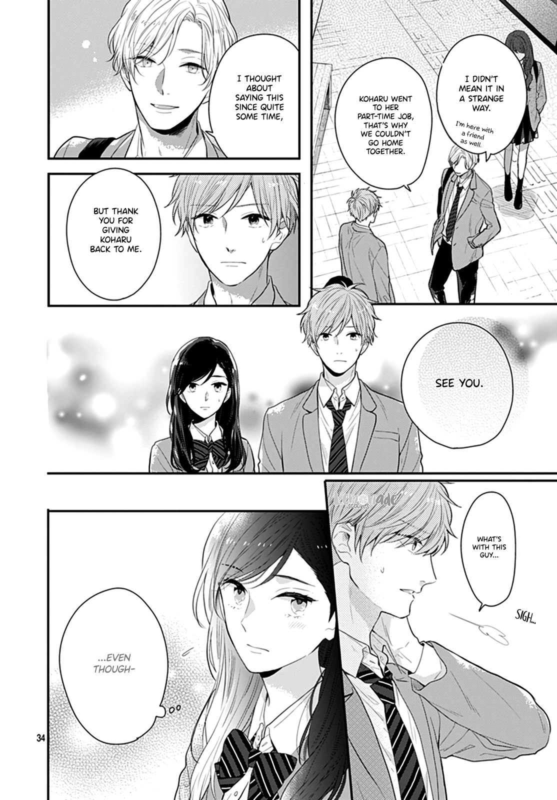 Koi wo Shiranai Bokutachi wa Chapter 21 page 36 - Chapter 21