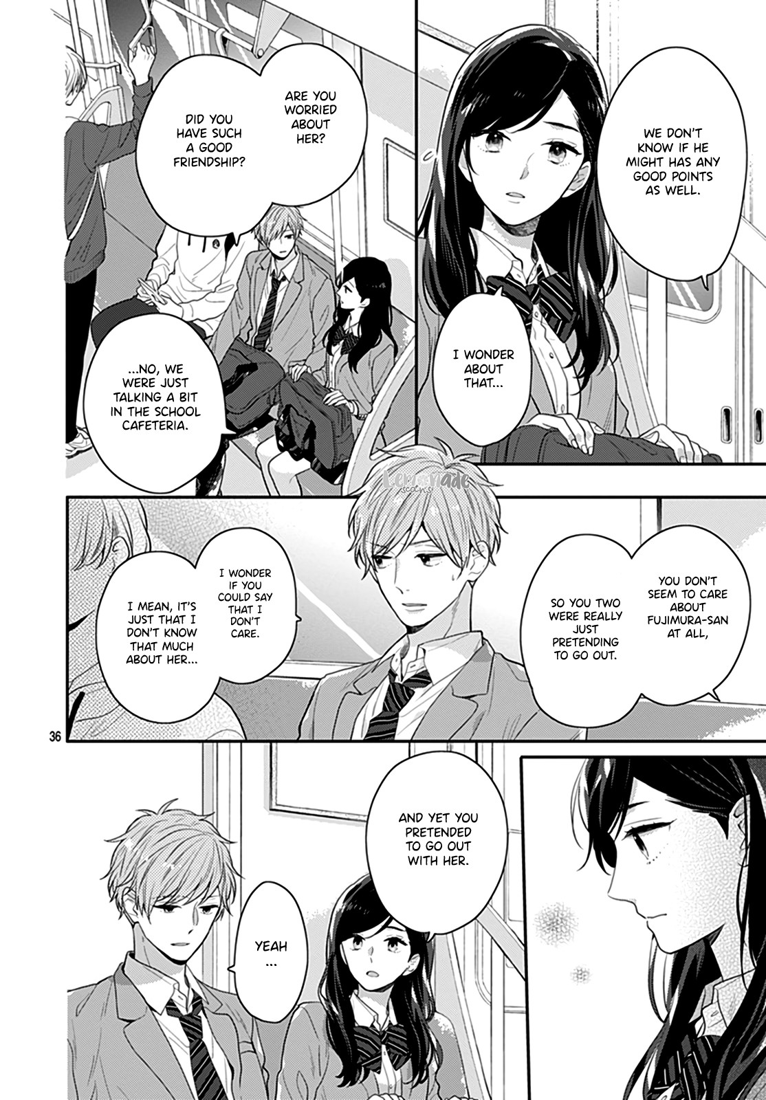Koi wo Shiranai Bokutachi wa Chapter 21 page 38 - Chapter 21