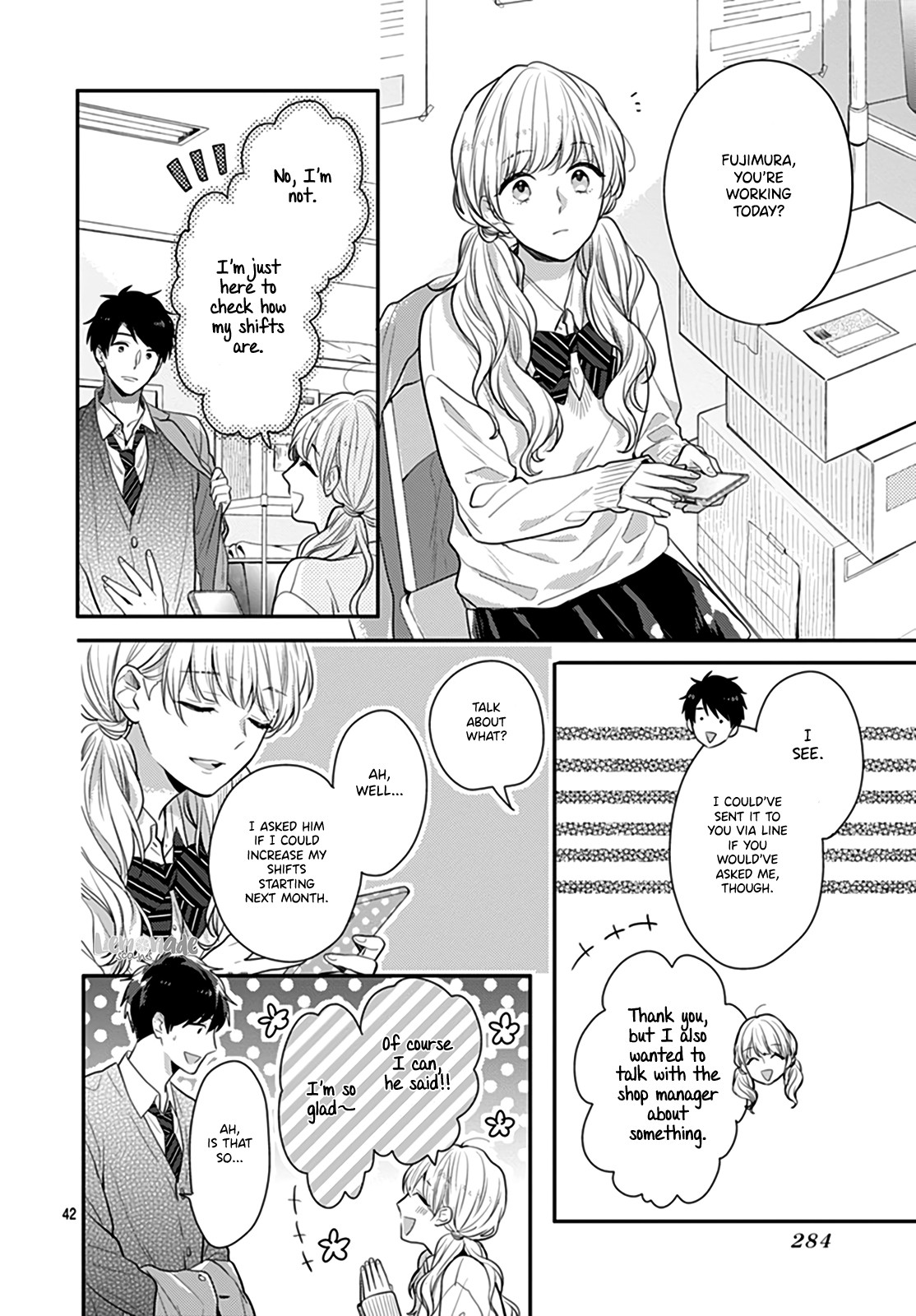 Koi wo Shiranai Bokutachi wa Chapter 21 page 44 - Chapter 21