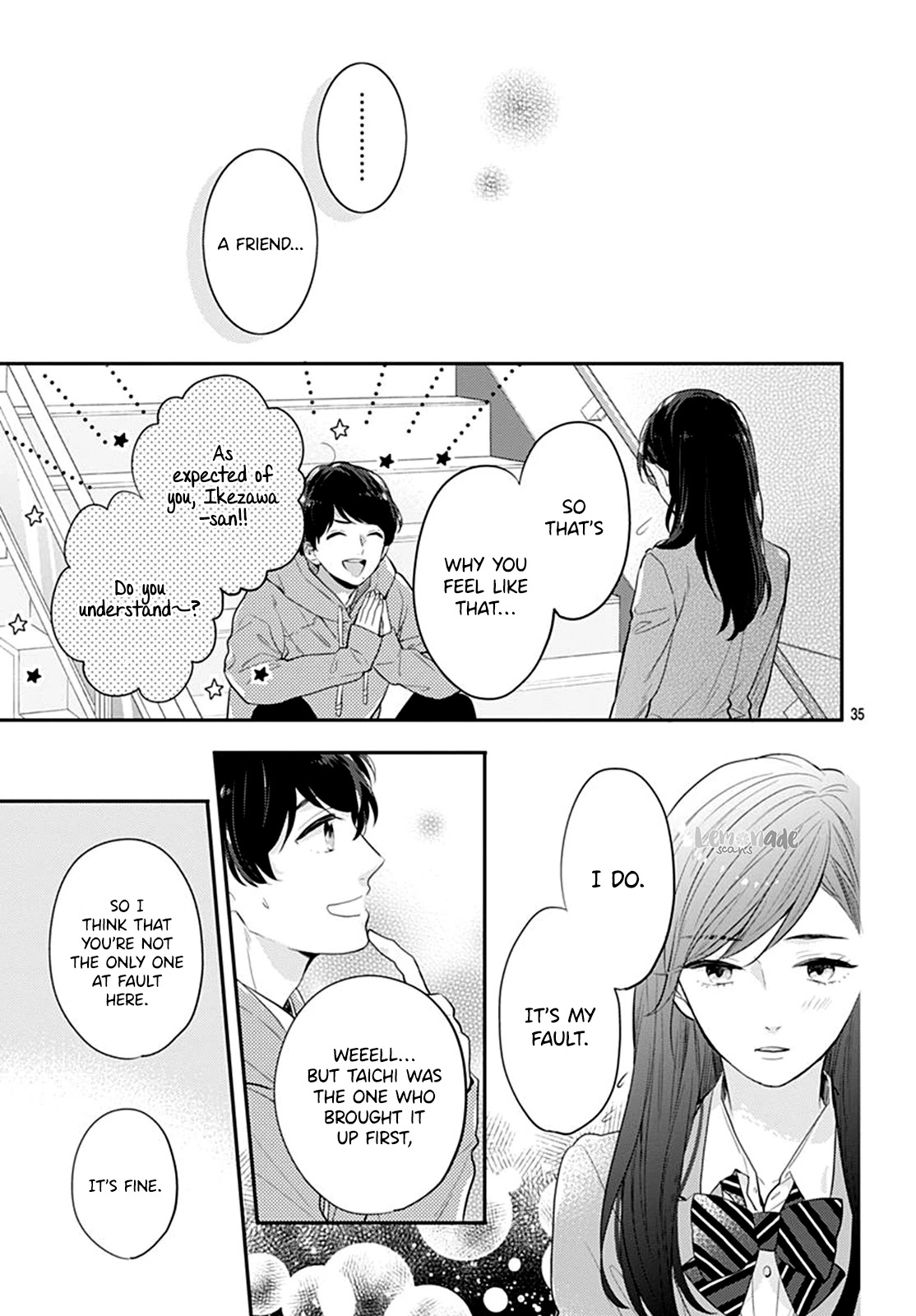 Koi wo Shiranai Bokutachi wa Chapter 22 page 37 - Chapter 22