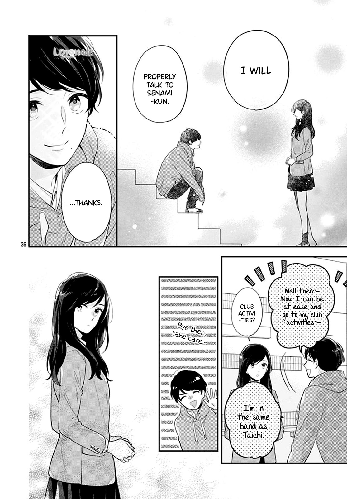 Koi wo Shiranai Bokutachi wa Chapter 22 page 38 - Chapter 22