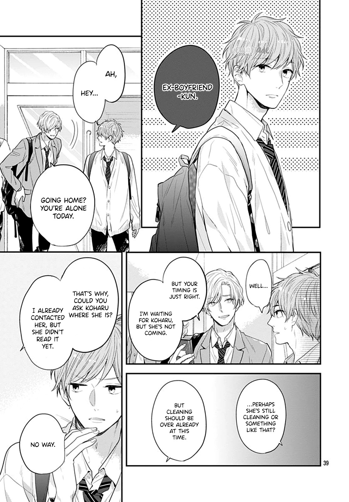 Koi wo Shiranai Bokutachi wa Chapter 22 page 41 - Chapter 22