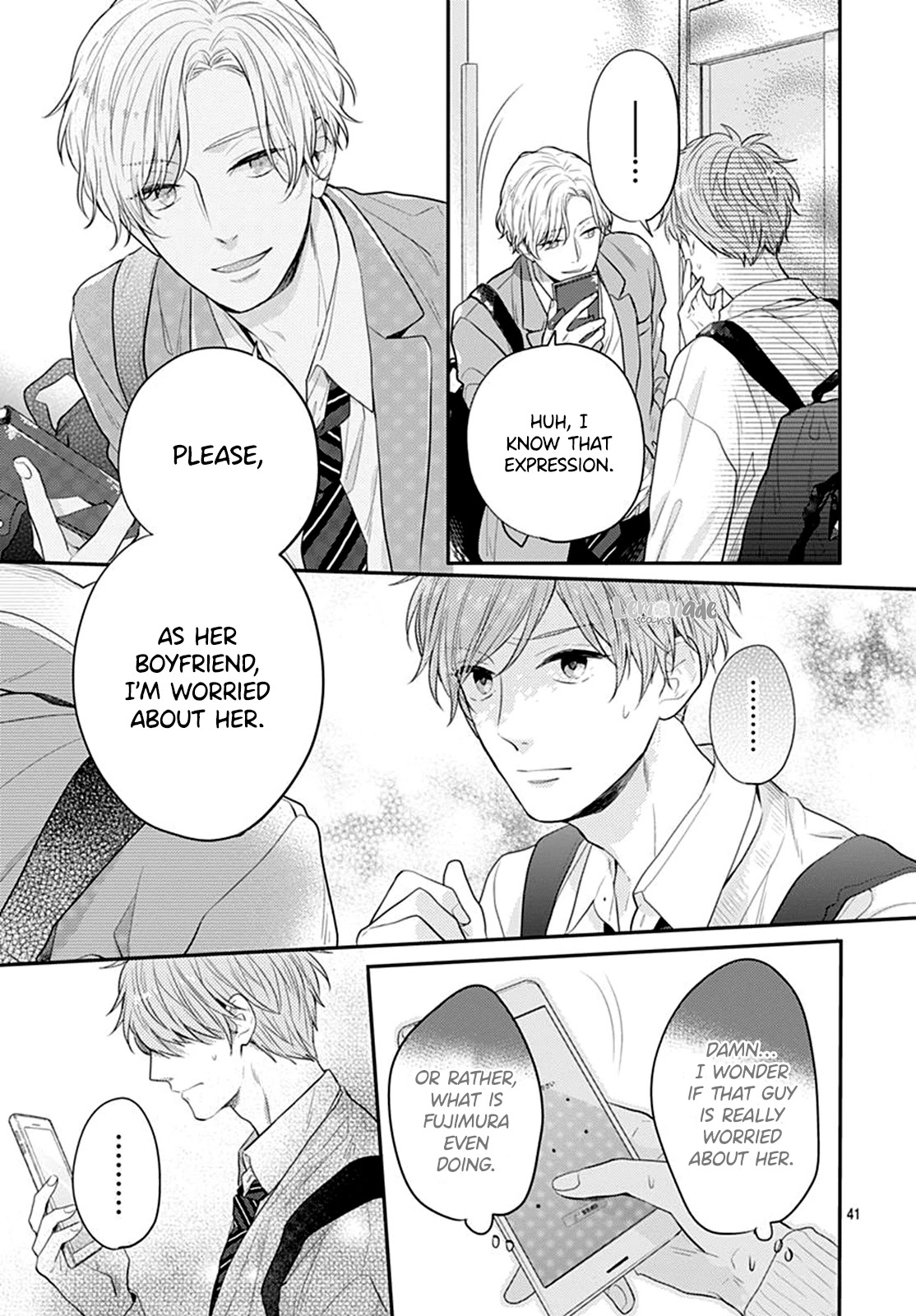 Koi wo Shiranai Bokutachi wa Chapter 22 page 43 - Chapter 22