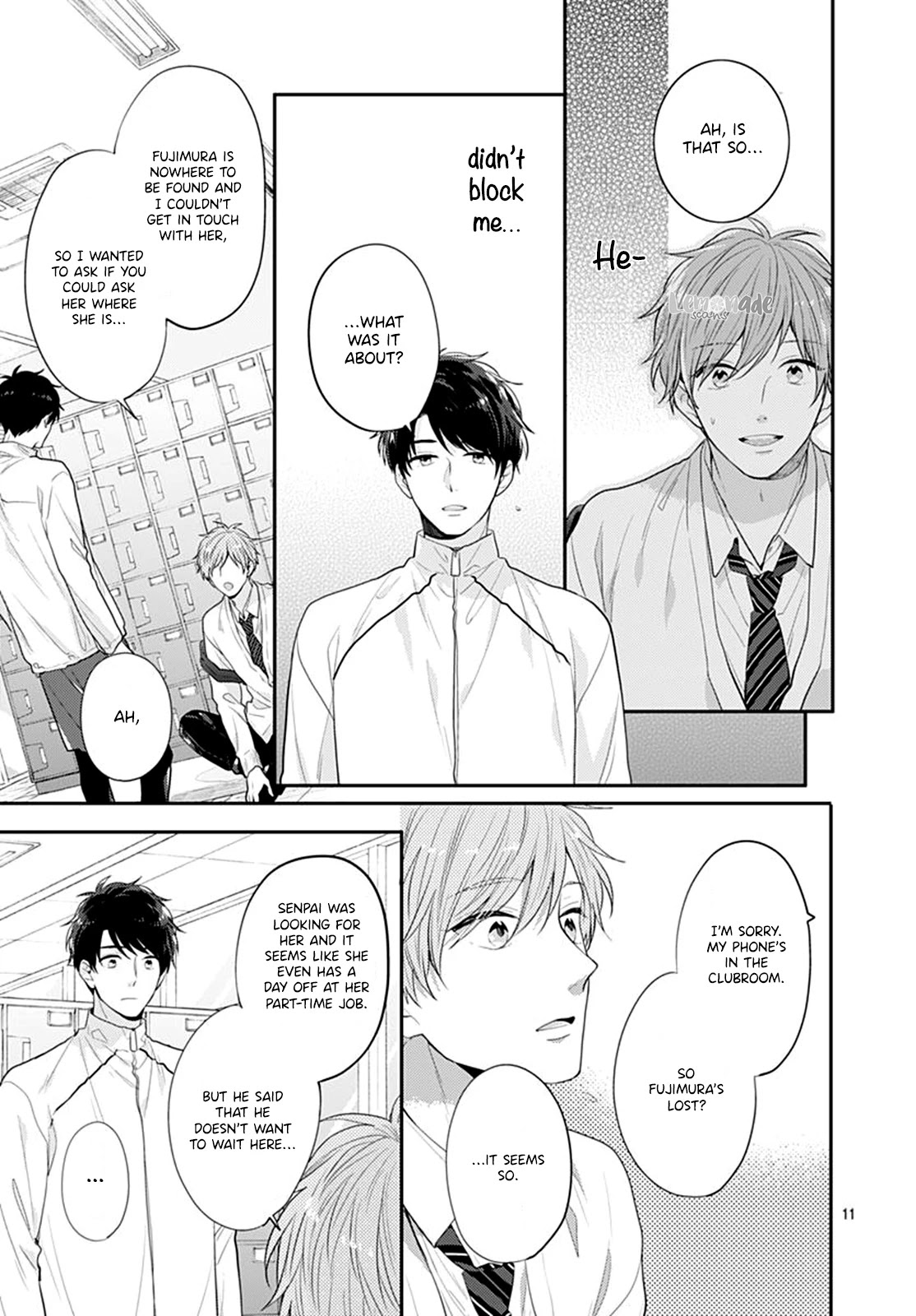 Koi wo Shiranai Bokutachi wa Chapter 23 page 13 - Chapter 23