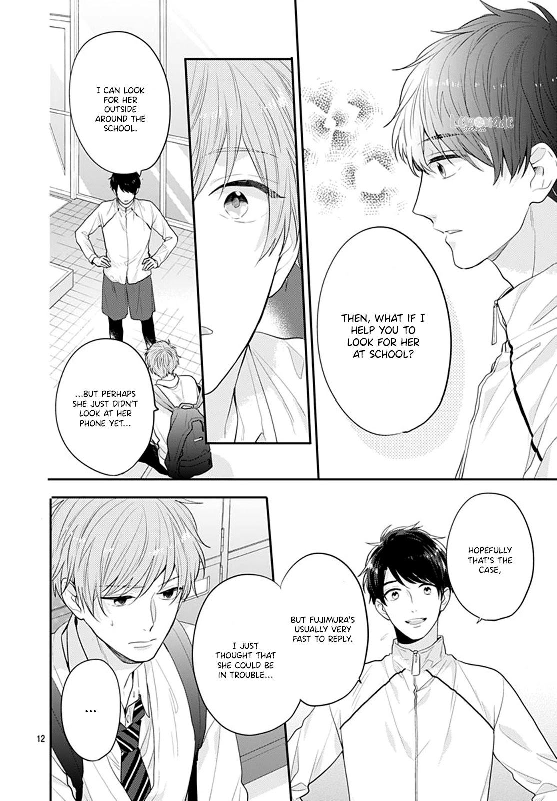 Koi wo Shiranai Bokutachi wa Chapter 23 page 14 - Chapter 23