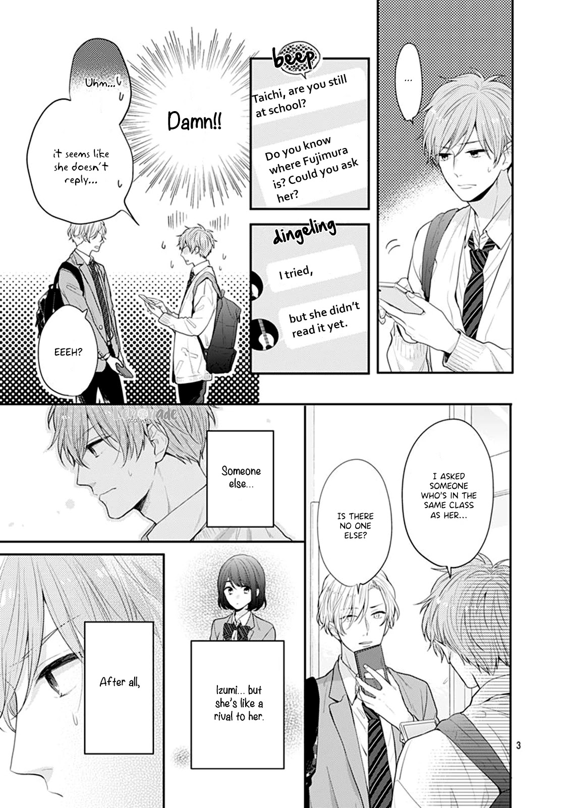 Koi wo Shiranai Bokutachi wa Chapter 23 page 5 - Chapter 23