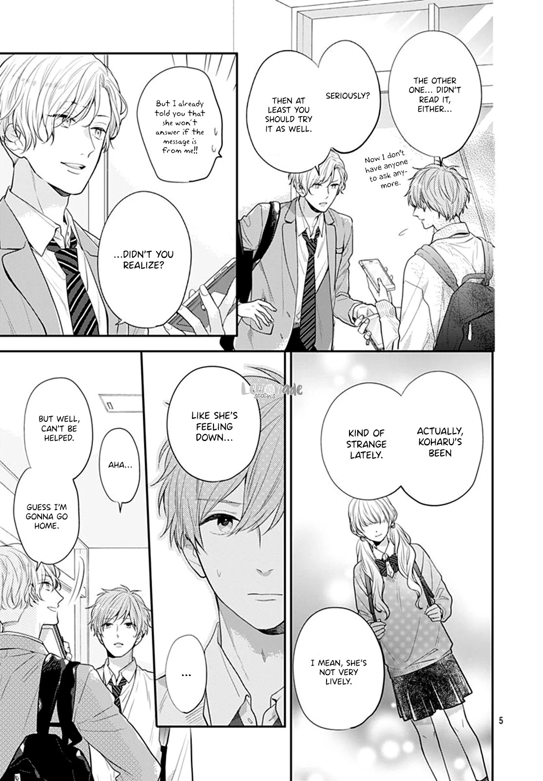 Koi wo Shiranai Bokutachi wa Chapter 23 page 7 - Chapter 23