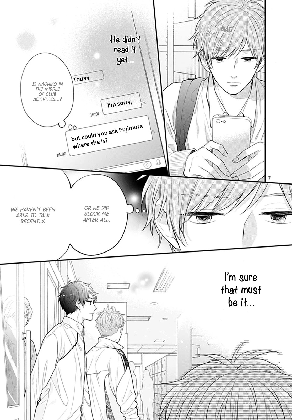 Koi wo Shiranai Bokutachi wa Chapter 23 page 9 - Chapter 23