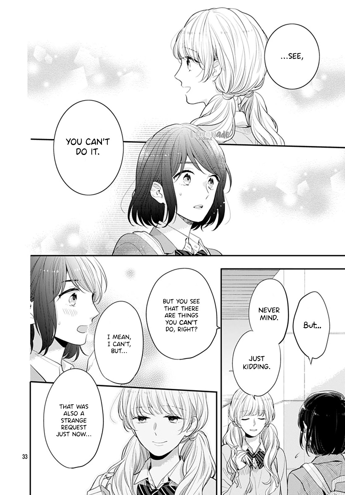 Koi wo Shiranai Bokutachi wa Chapter 24 page 35 - Chapter 24