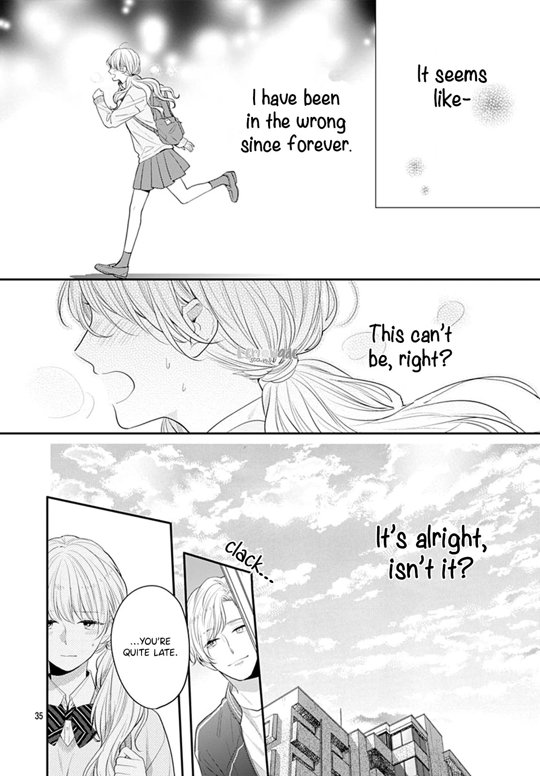 Koi wo Shiranai Bokutachi wa Chapter 24 page 37 - Chapter 24