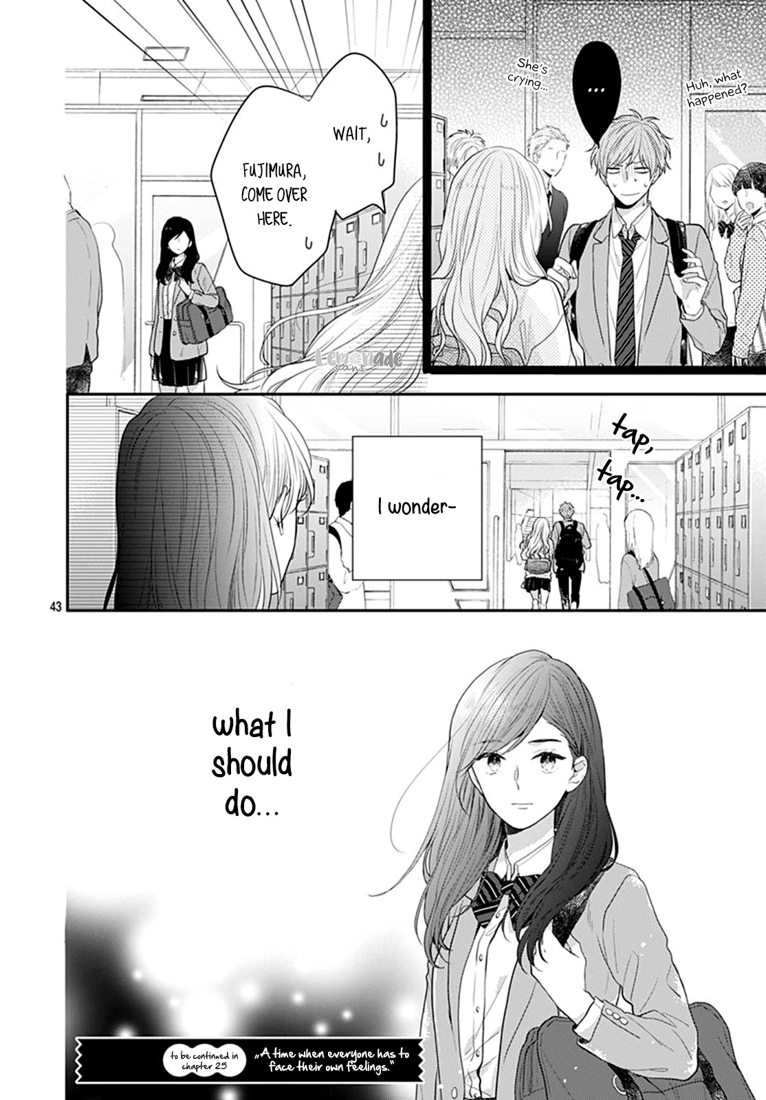Koi wo Shiranai Bokutachi wa Chapter 24 page 45 - Chapter 24