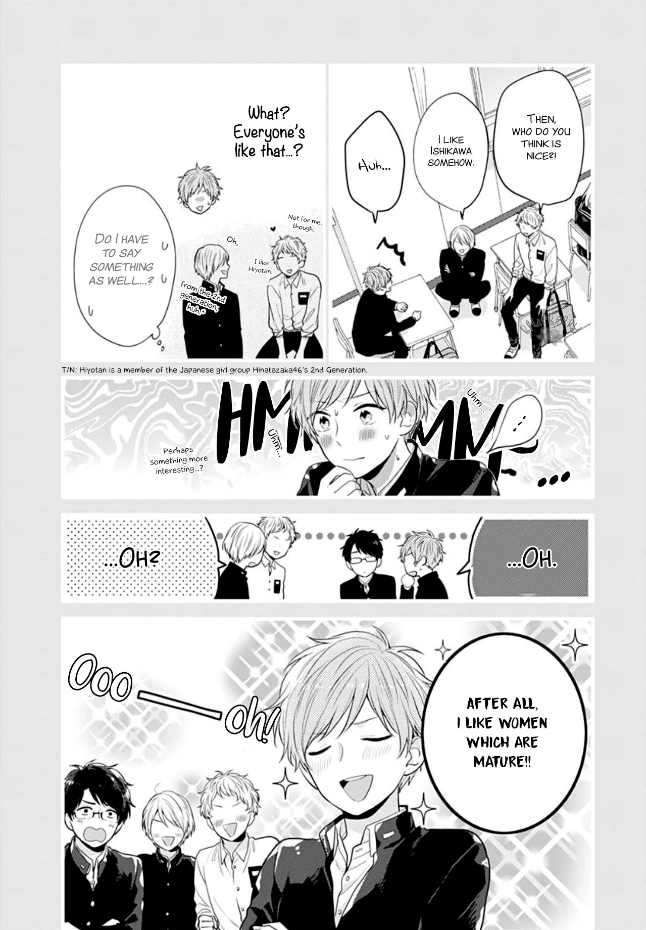 Koi wo Shiranai Bokutachi wa Chapter 26 page 37 - Chapter 26