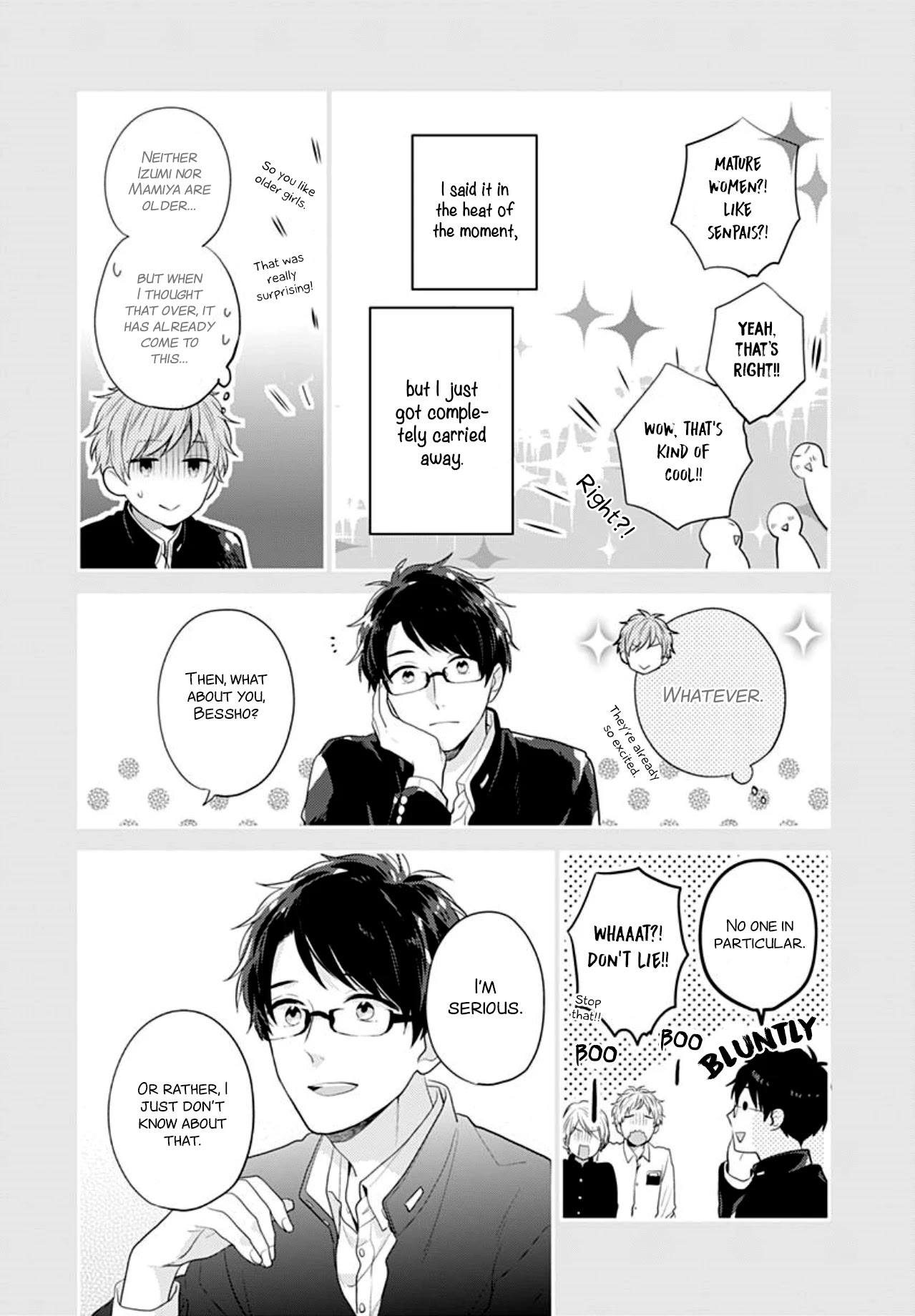 Koi wo Shiranai Bokutachi wa Chapter 26 page 38 - Chapter 26