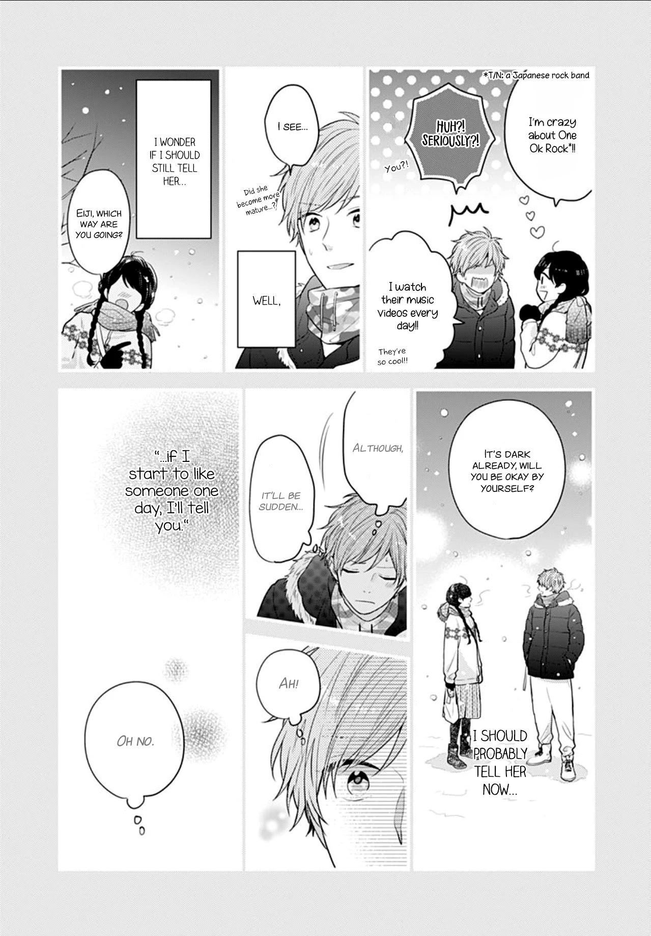 Koi wo Shiranai Bokutachi wa Chapter 27 page 13 - Chapter 27