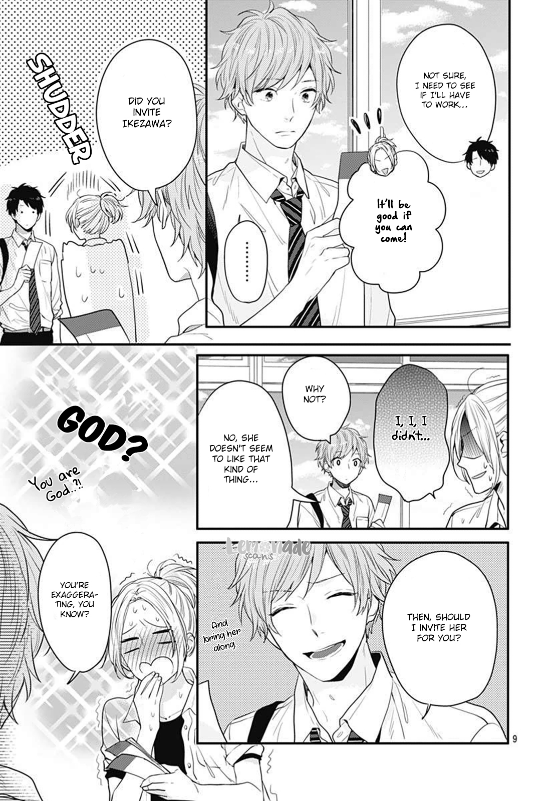 Koi wo Shiranai Bokutachi wa Chapter 3 page 10 - Chapter 3