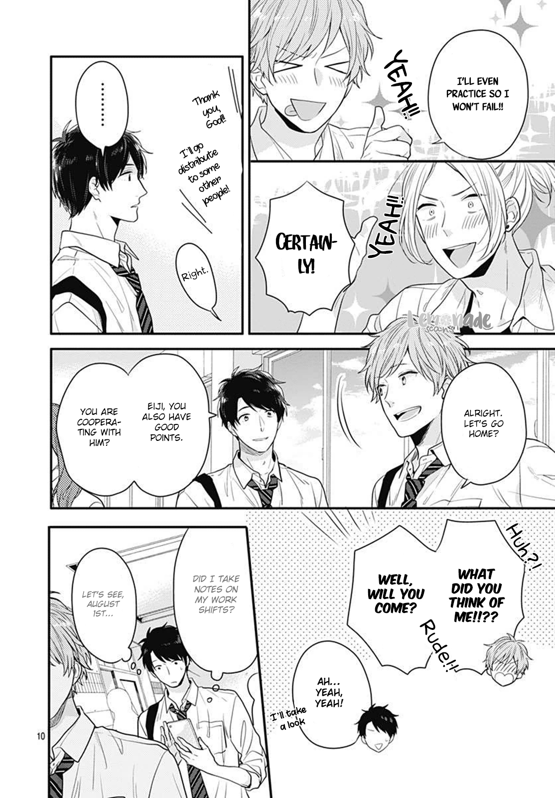 Koi wo Shiranai Bokutachi wa Chapter 3 page 11 - Chapter 3