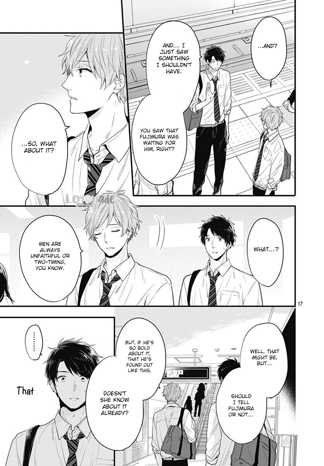 Koi wo Shiranai Bokutachi wa Chapter 3 page 18 - Chapter 3