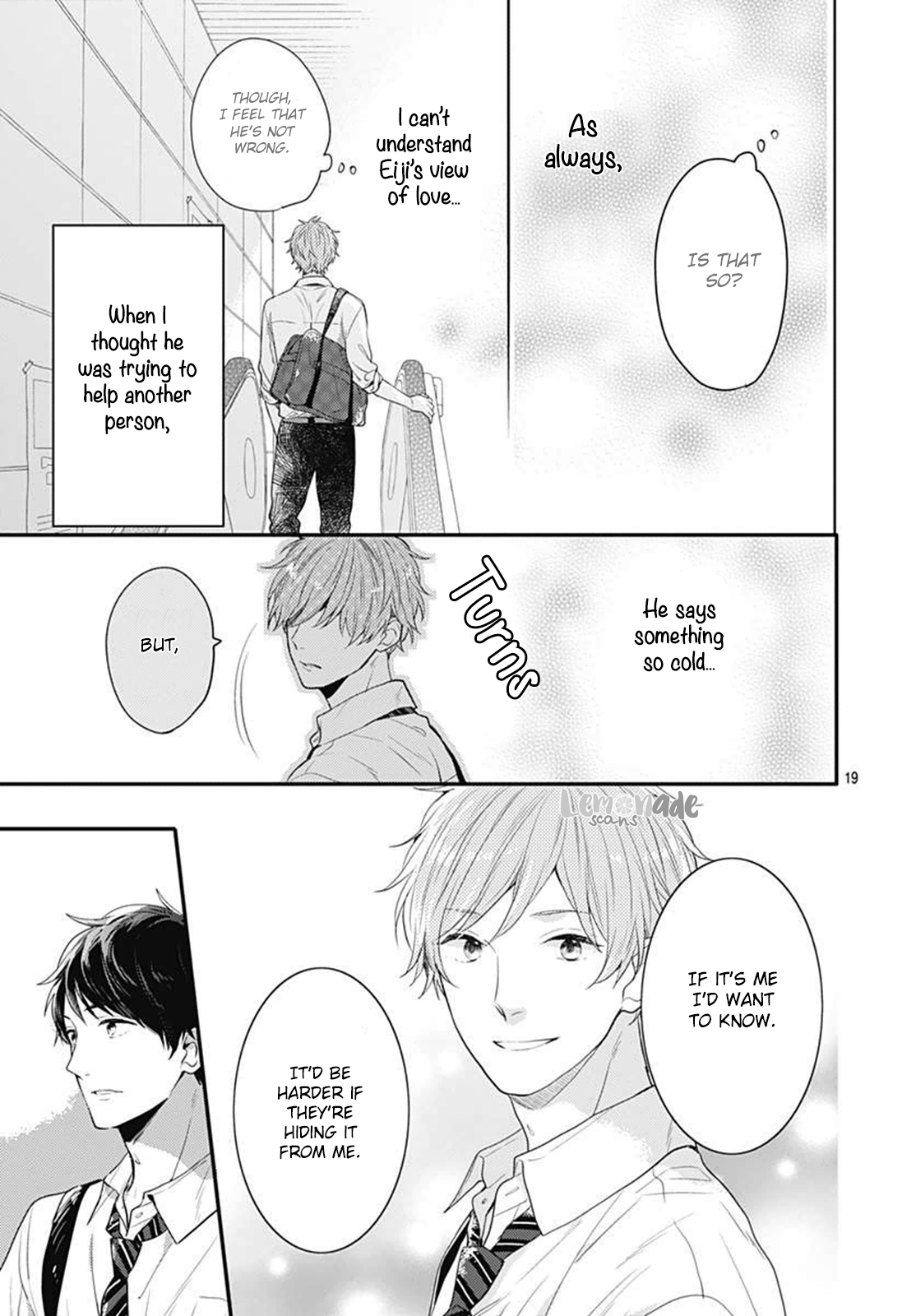 Koi wo Shiranai Bokutachi wa Chapter 3 page 20 - Chapter 3