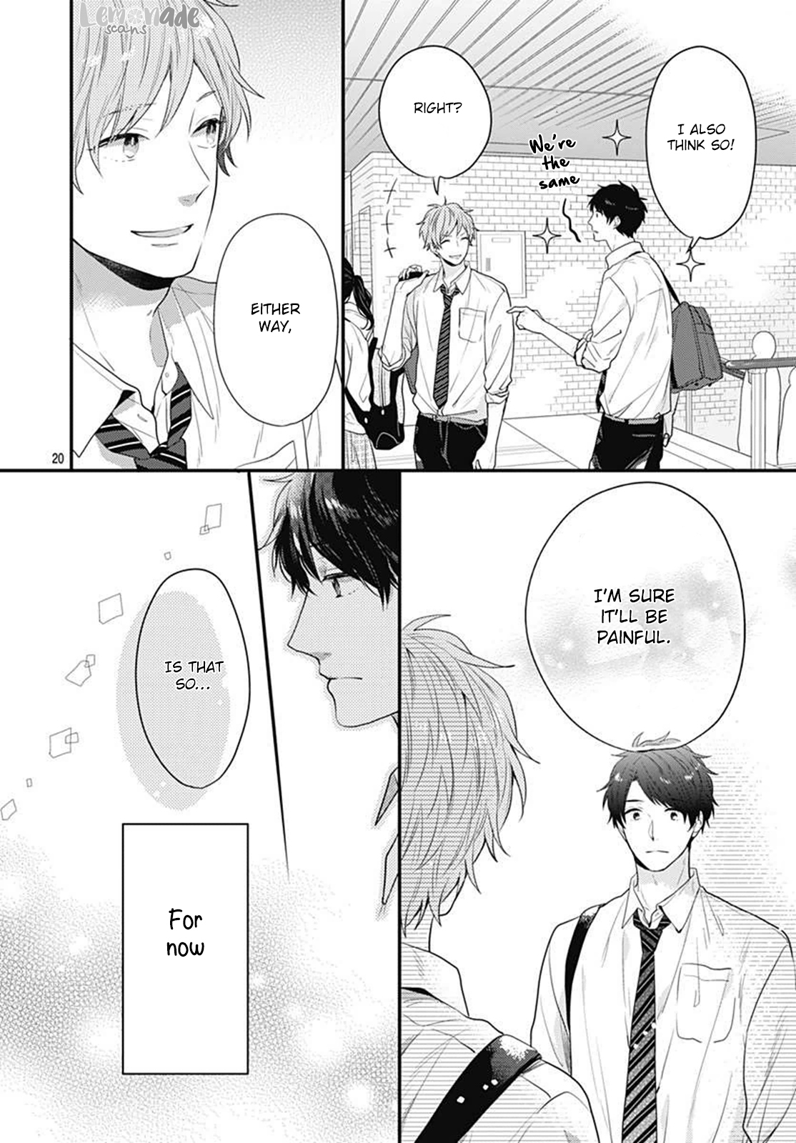 Koi wo Shiranai Bokutachi wa Chapter 3 page 21 - Chapter 3