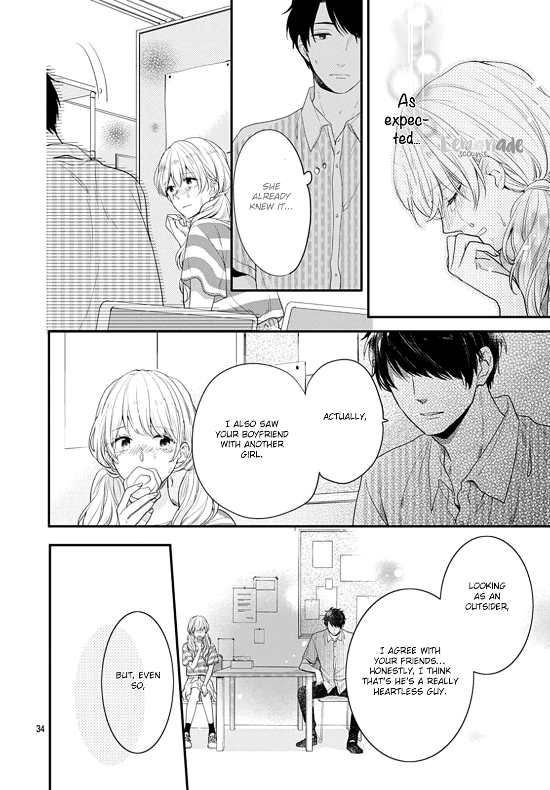 Koi wo Shiranai Bokutachi wa Chapter 3 page 35 - Chapter 3