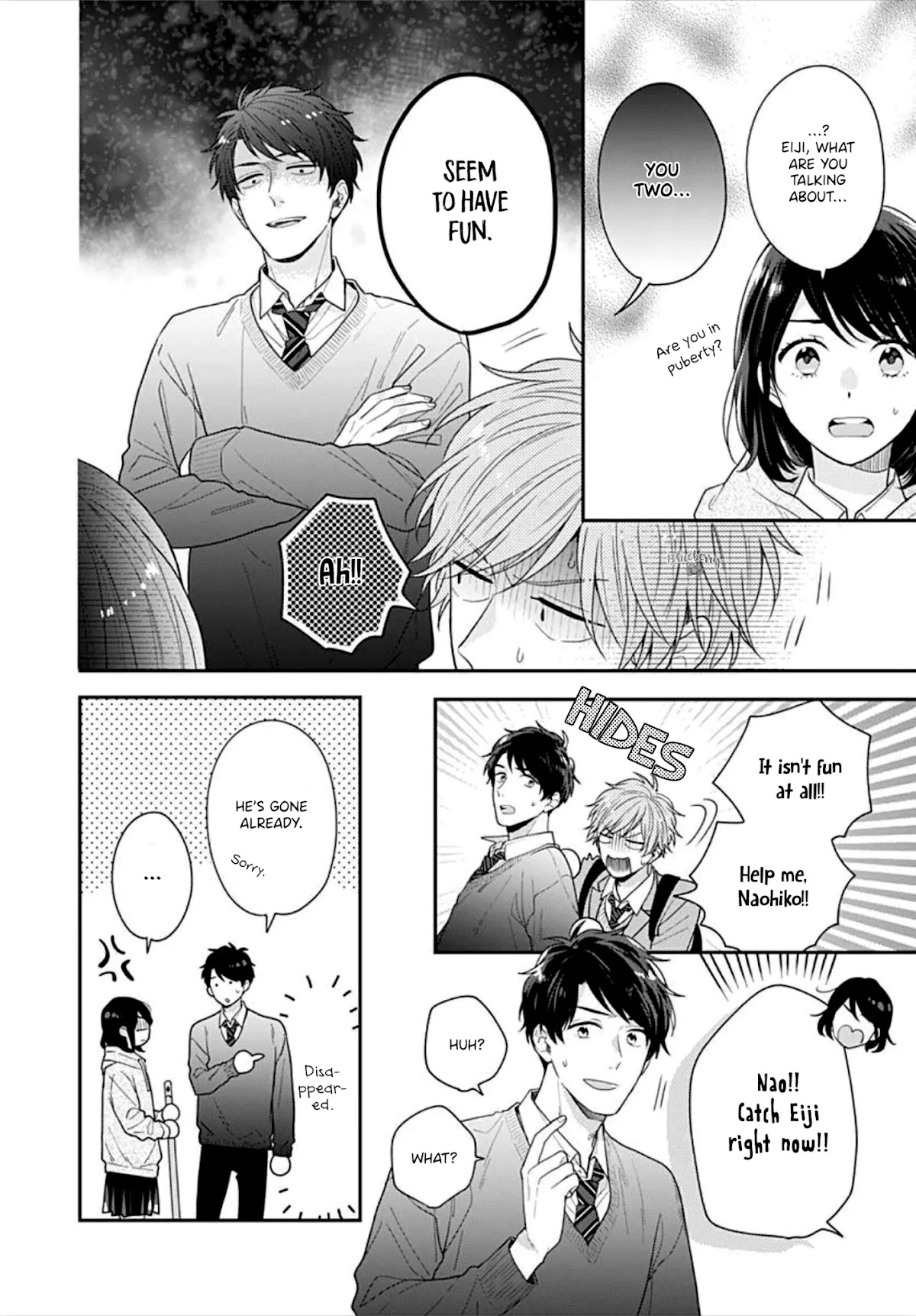 Koi wo Shiranai Bokutachi wa Chapter 34 page 18 - Chapter 34