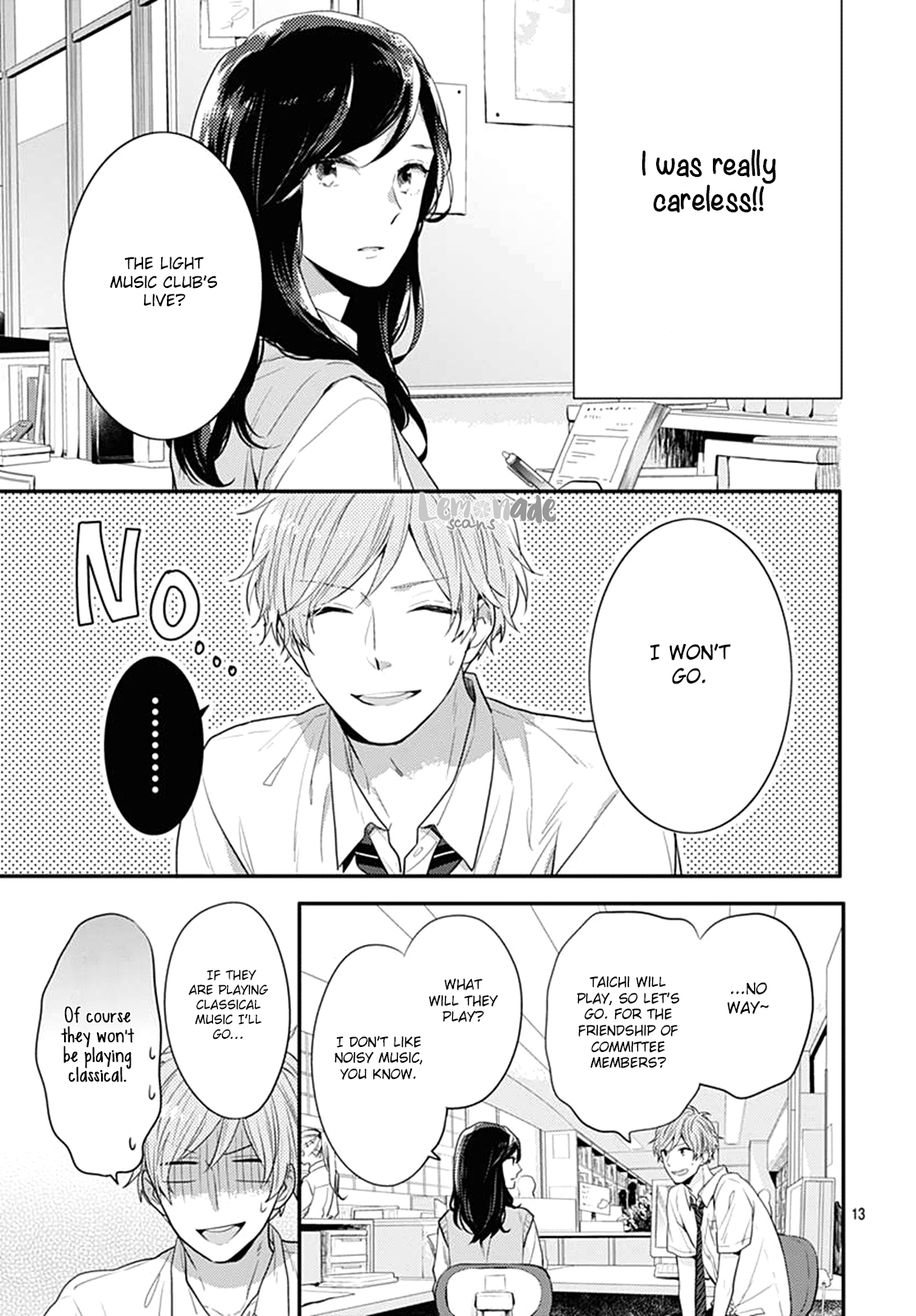 Koi wo Shiranai Bokutachi wa Chapter 4 page 14 - Chapter 4