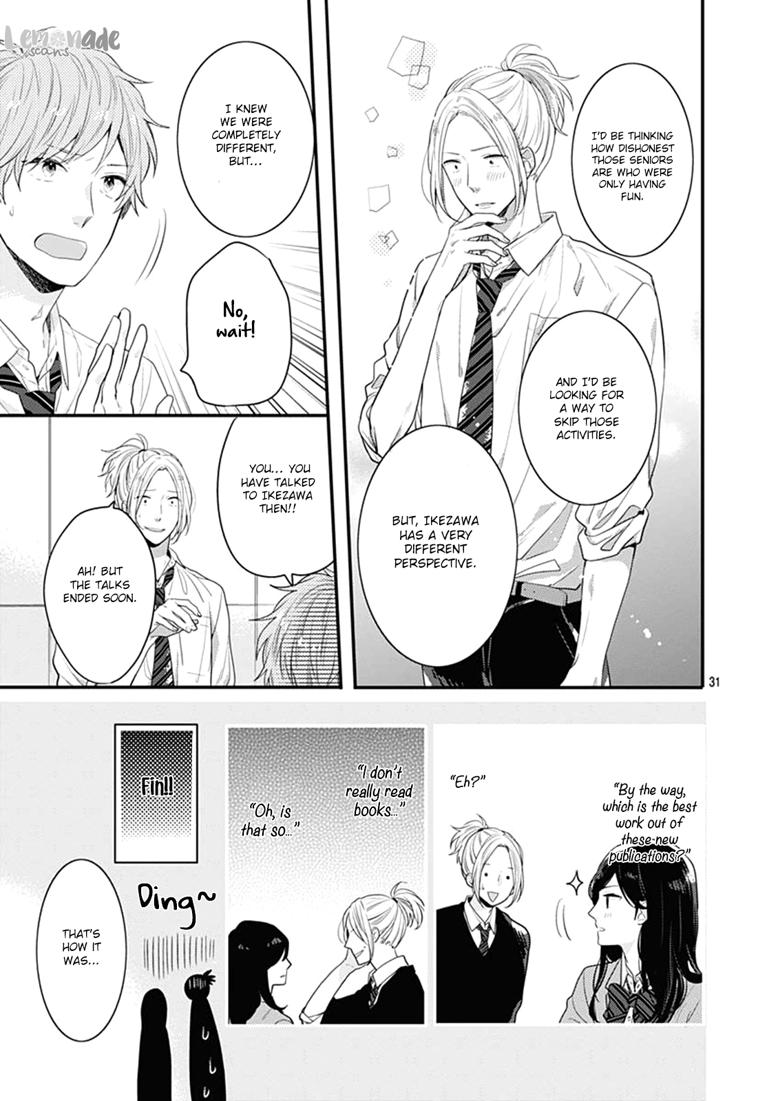 Koi wo Shiranai Bokutachi wa Chapter 4 page 32 - Chapter 4