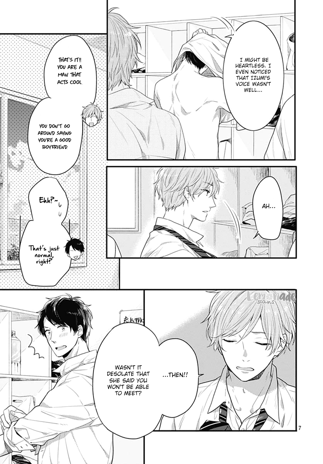 Koi wo Shiranai Bokutachi wa Chapter 4 page 8 - Chapter 4